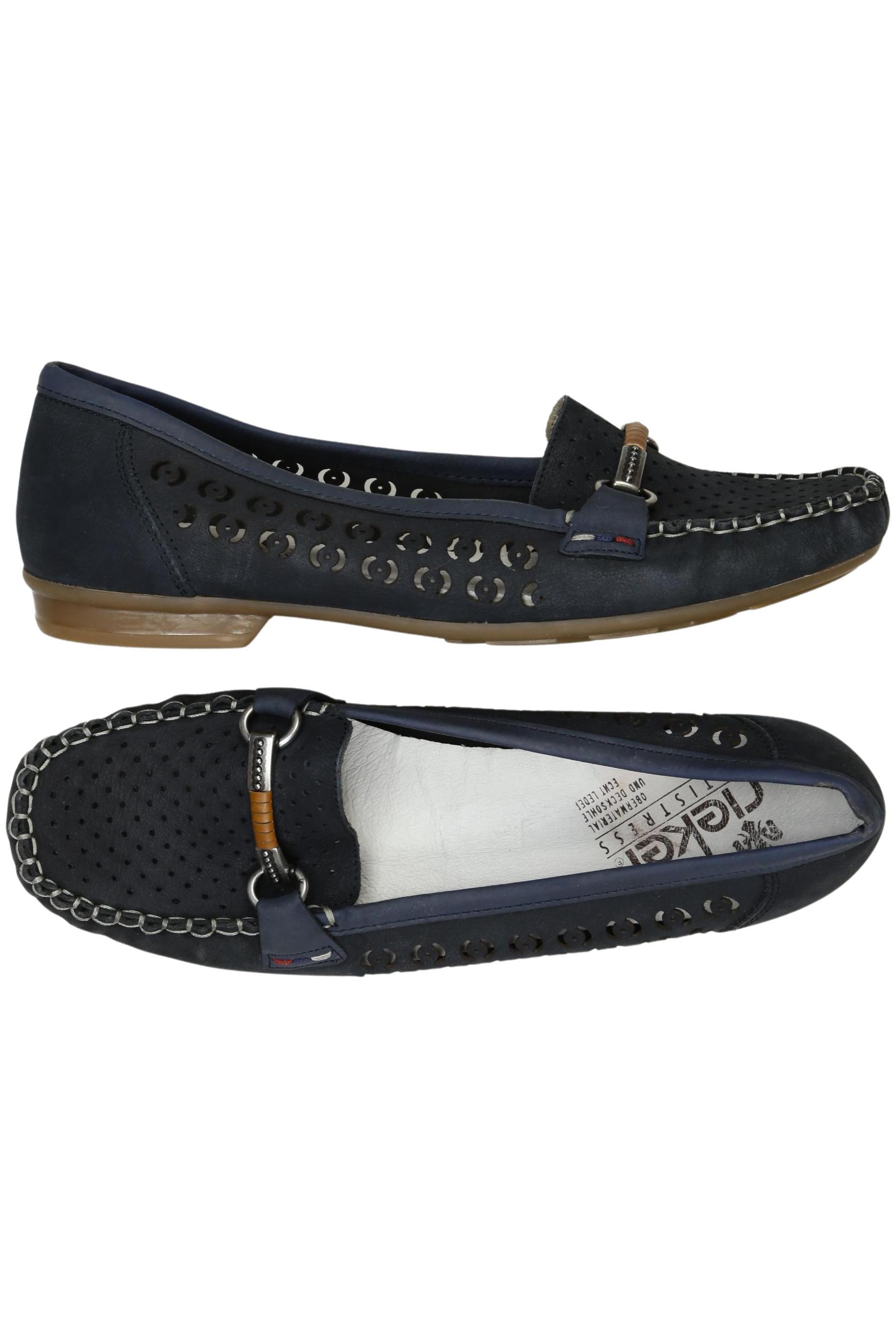 

Rieker Damen Halbschuh, marineblau, Gr. 40
