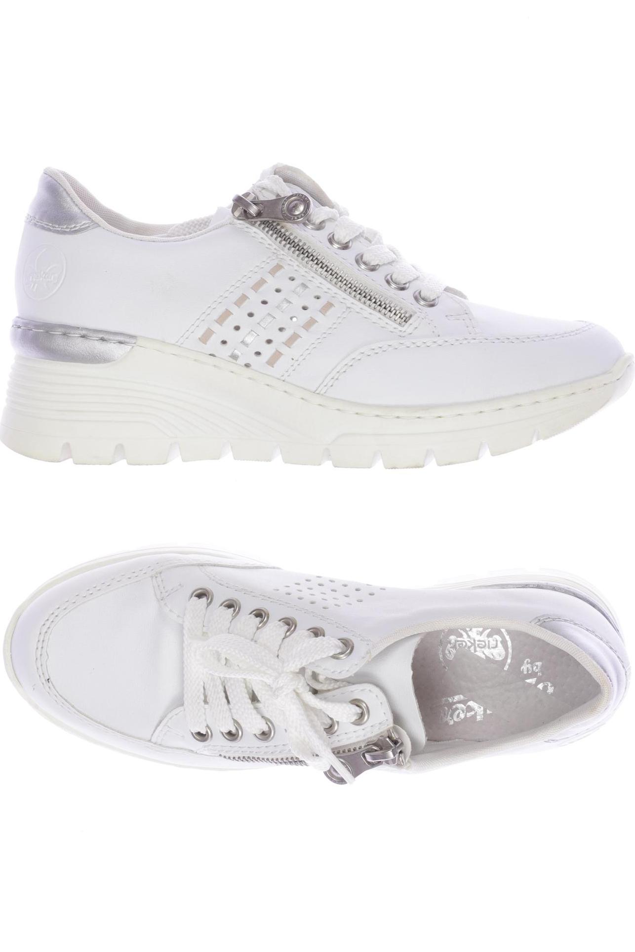 

Rieker Damen Halbschuh, hellblau, Gr. 36