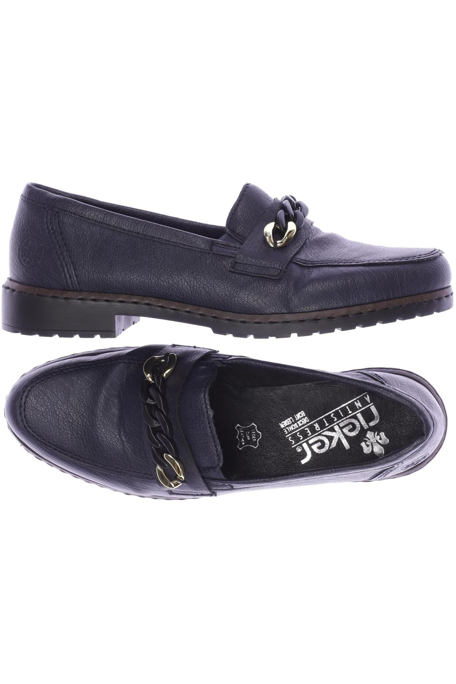 

Rieker Damen Halbschuh, marineblau, Gr. 37