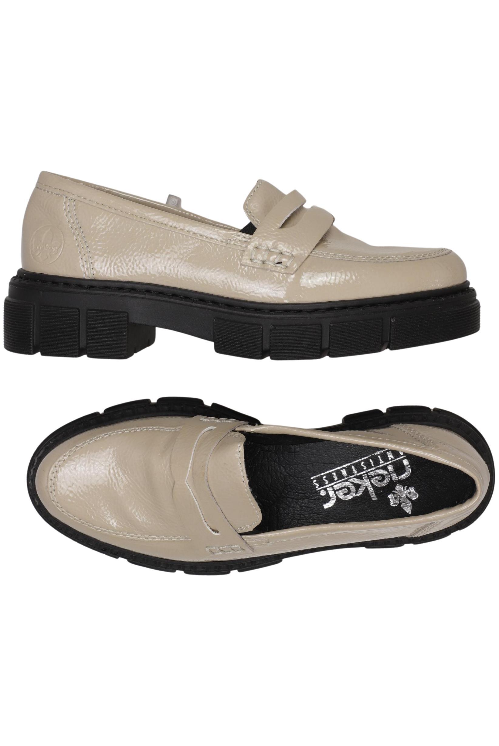 

Rieker Damen Halbschuh, beige, Gr. 36