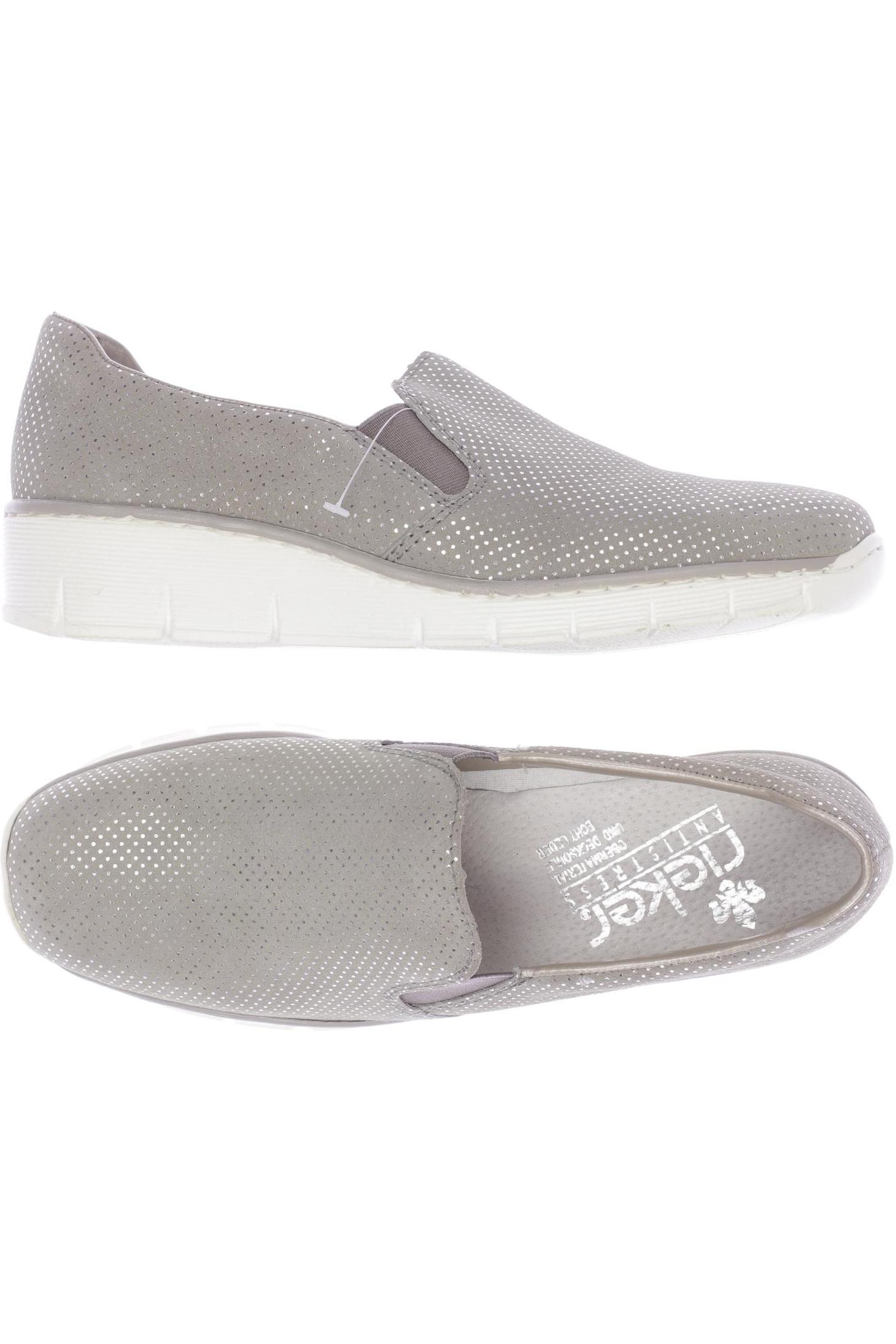 

Rieker Damen Halbschuh, grau, Gr. 38