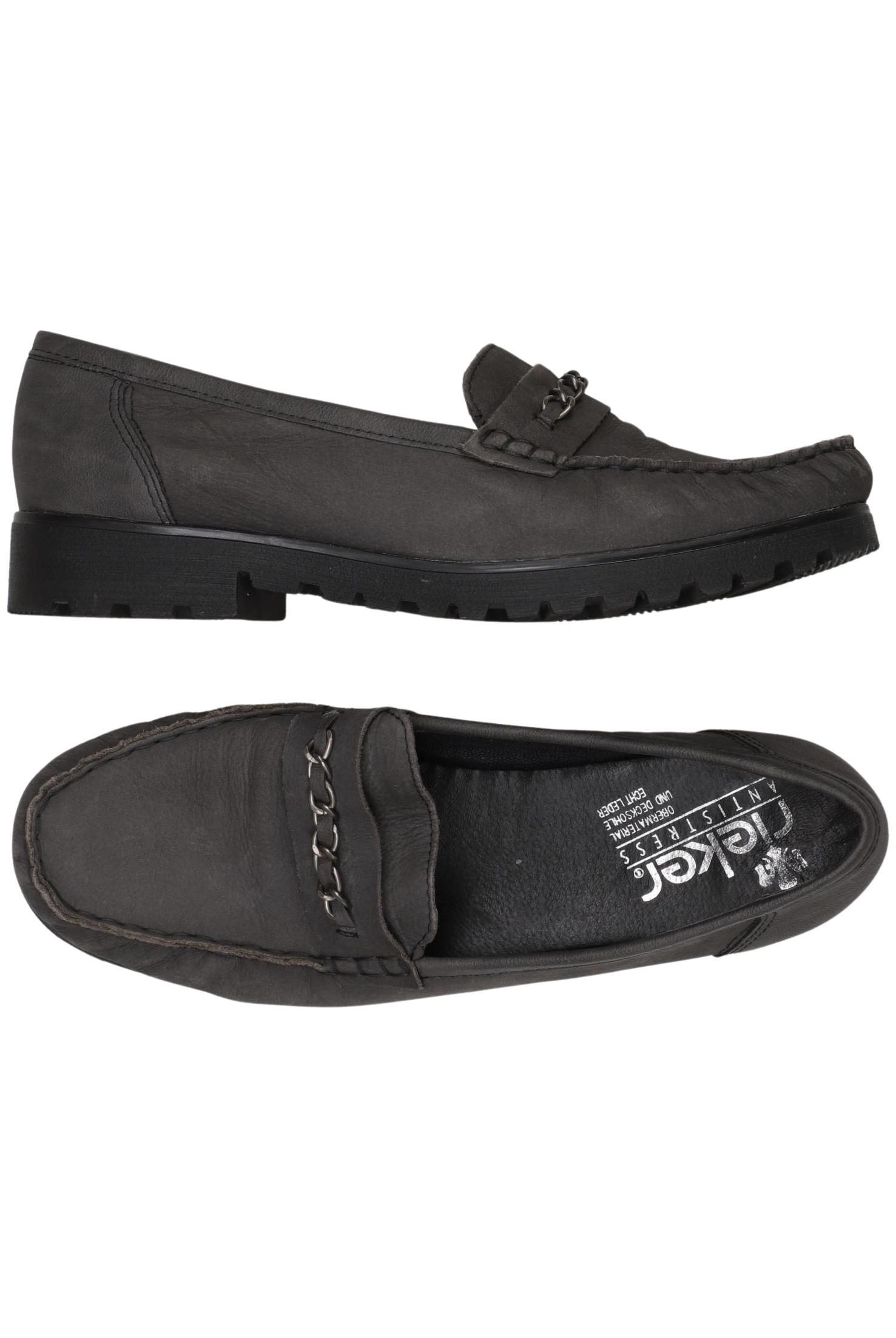 

Rieker Damen Halbschuh, grau, Gr. 40