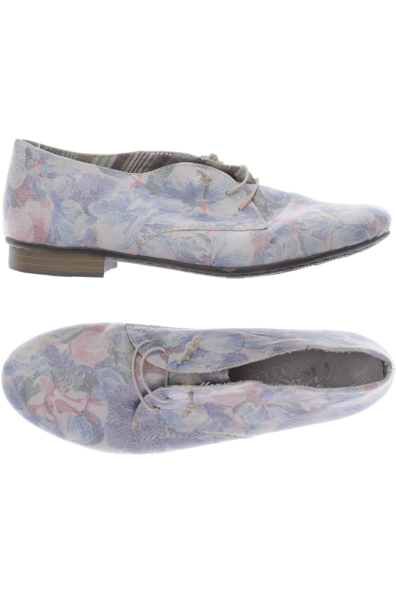 

Rieker Damen Halbschuh, blau, Gr. 37