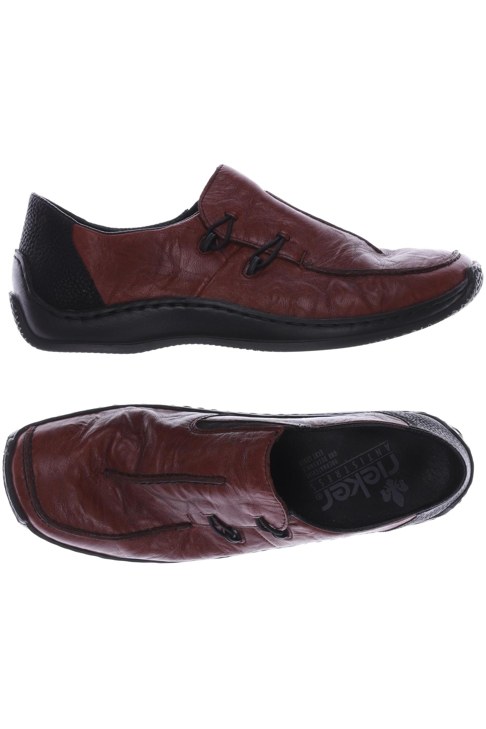 

Rieker Damen Halbschuh, rot, Gr. 40