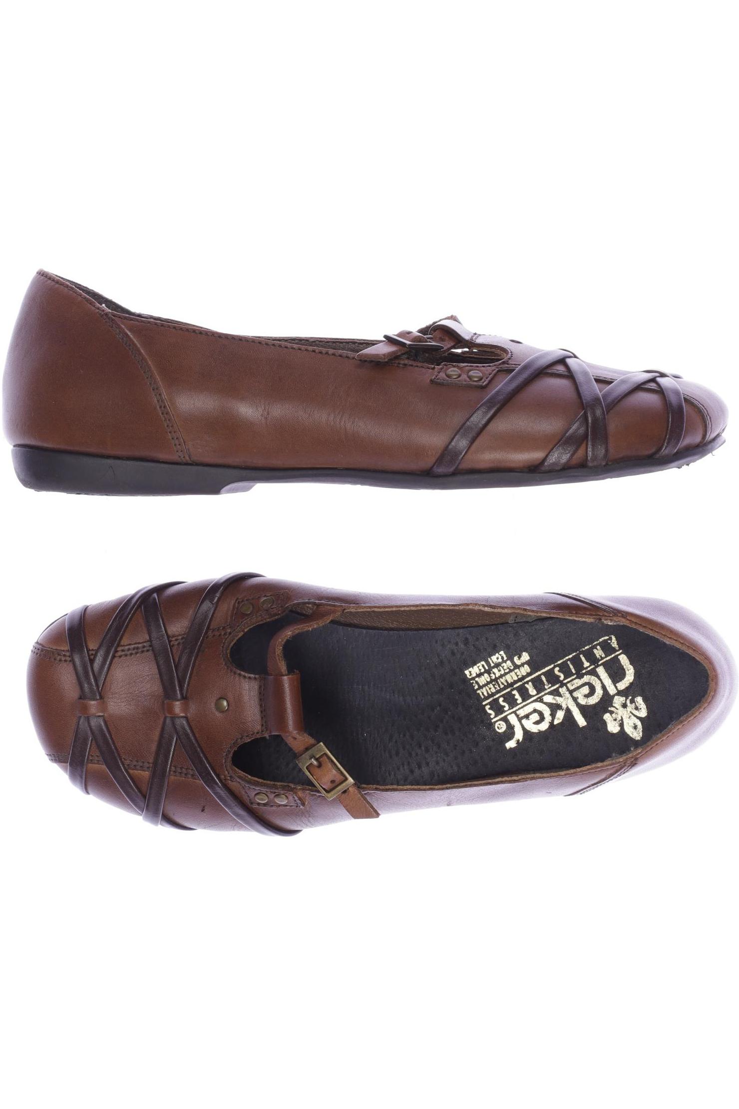 

Rieker Damen Halbschuh, braun, Gr. 37