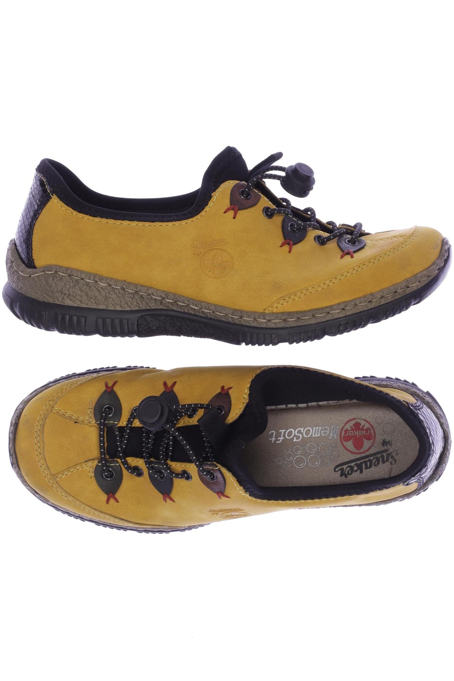 

Rieker Damen Halbschuh, orange, Gr. 37