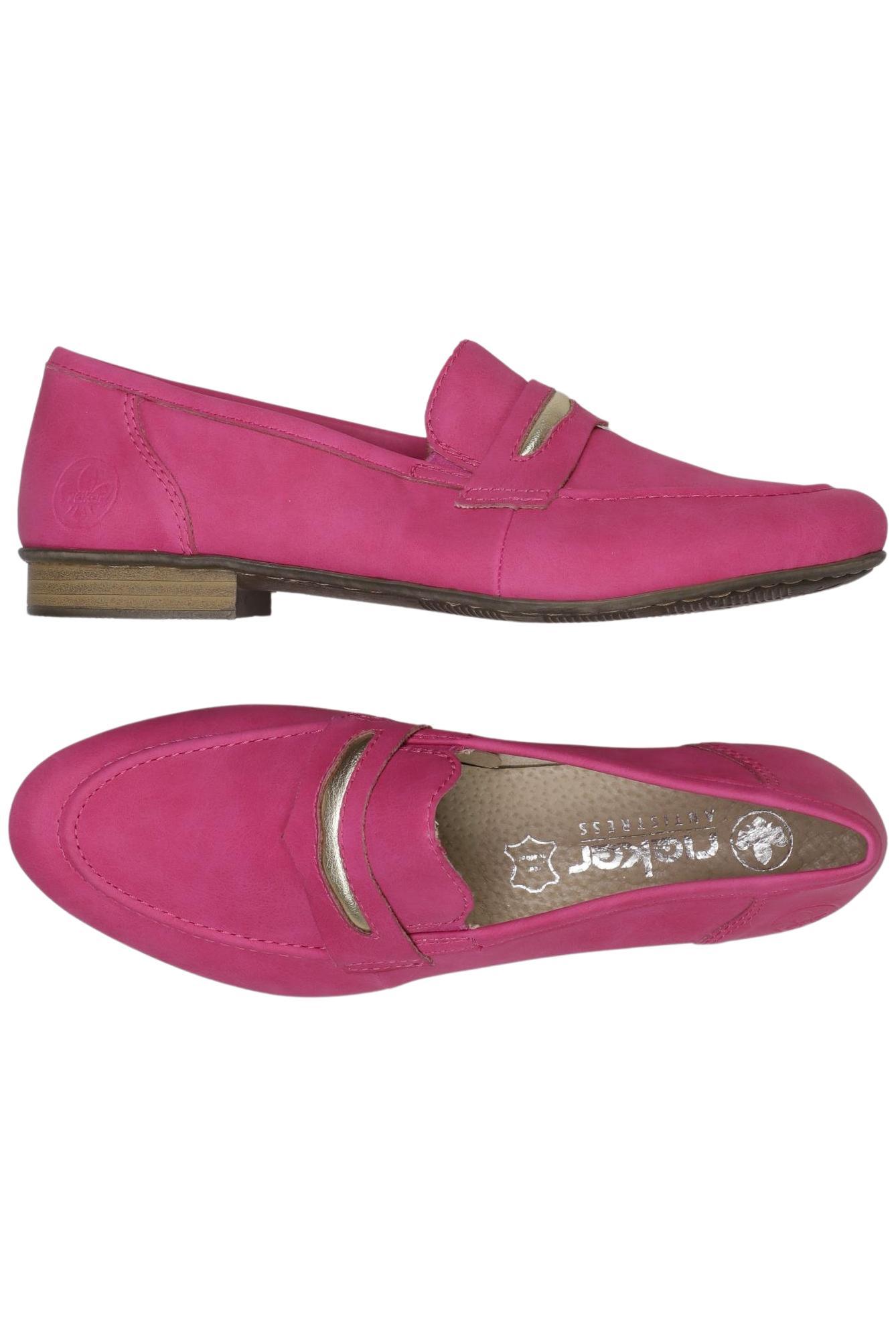 

Rieker Damen Halbschuh, pink, Gr. 40