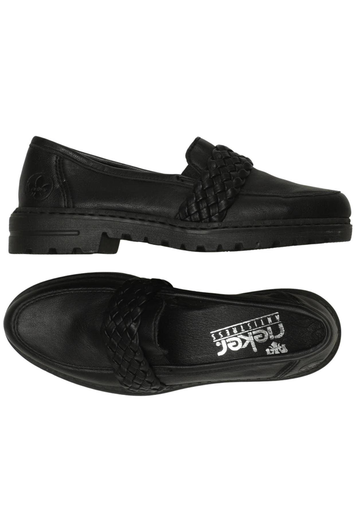 

Rieker Damen Halbschuh, schwarz, Gr. 36