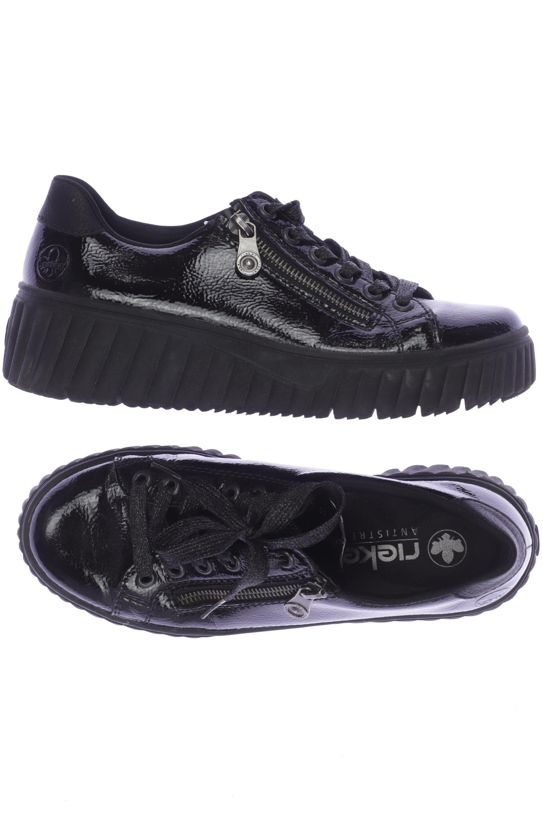 

Rieker Damen Halbschuh, schwarz, Gr. 37