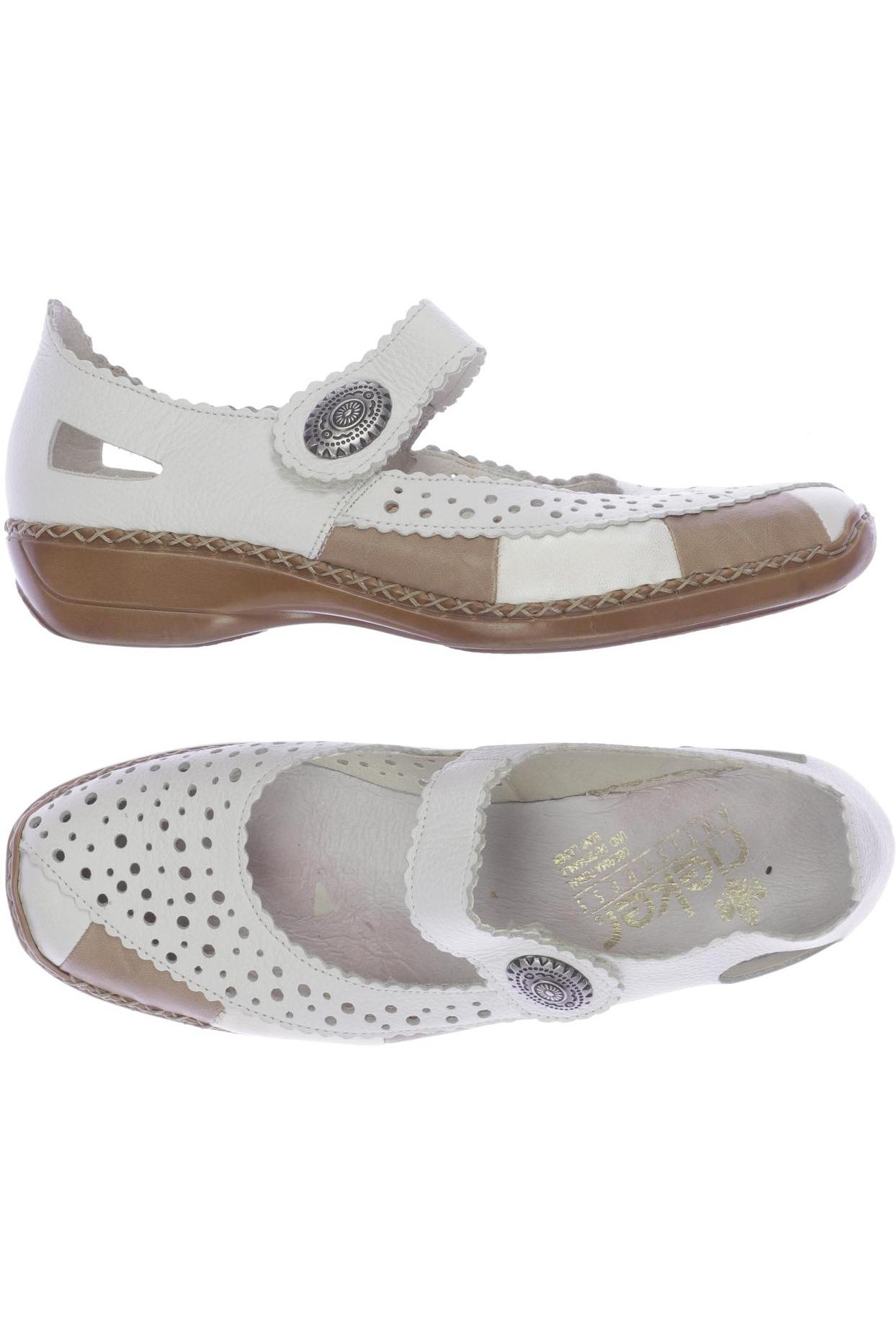 

Rieker Damen Halbschuh, weiß