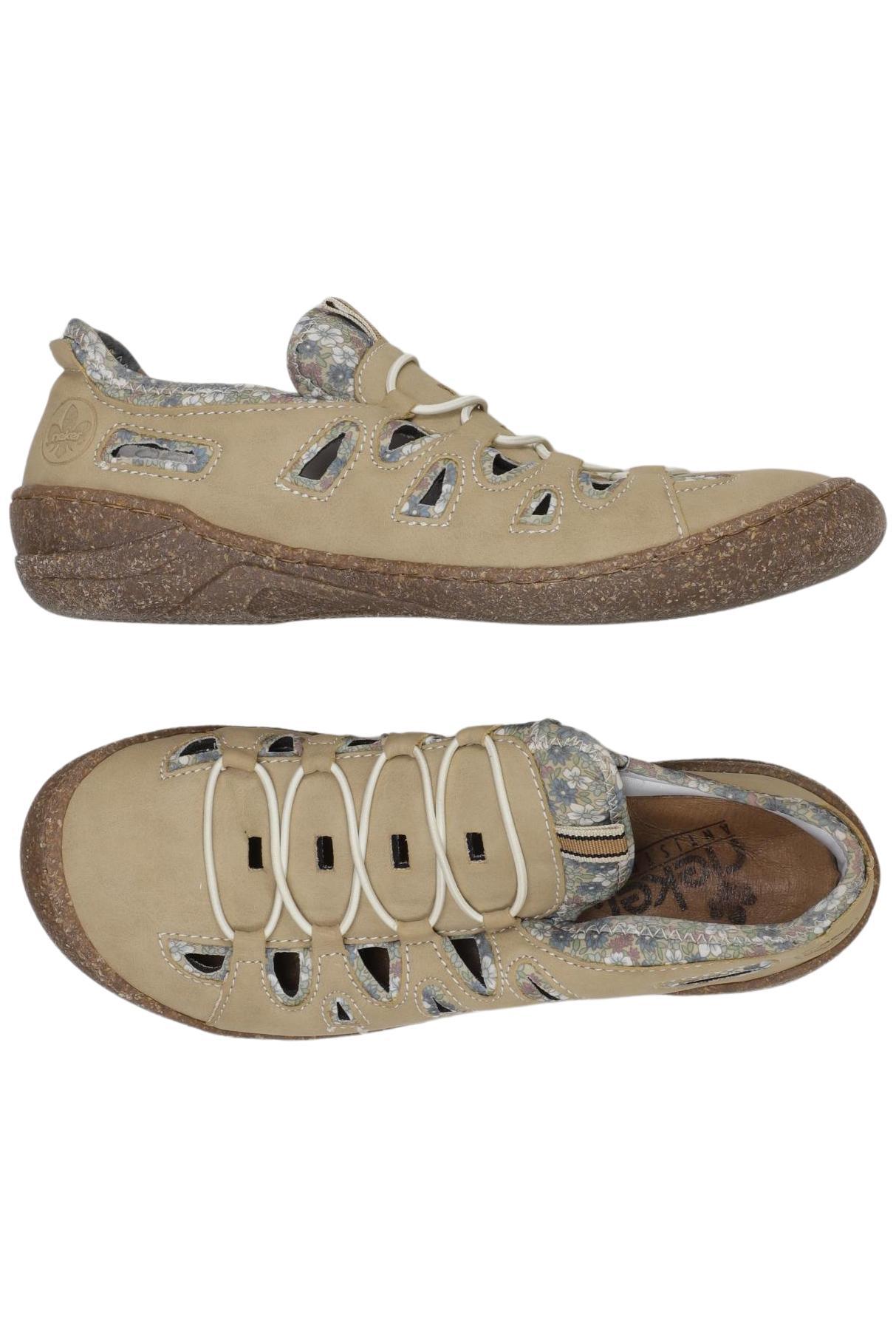

Rieker Damen Halbschuh, beige, Gr. 39