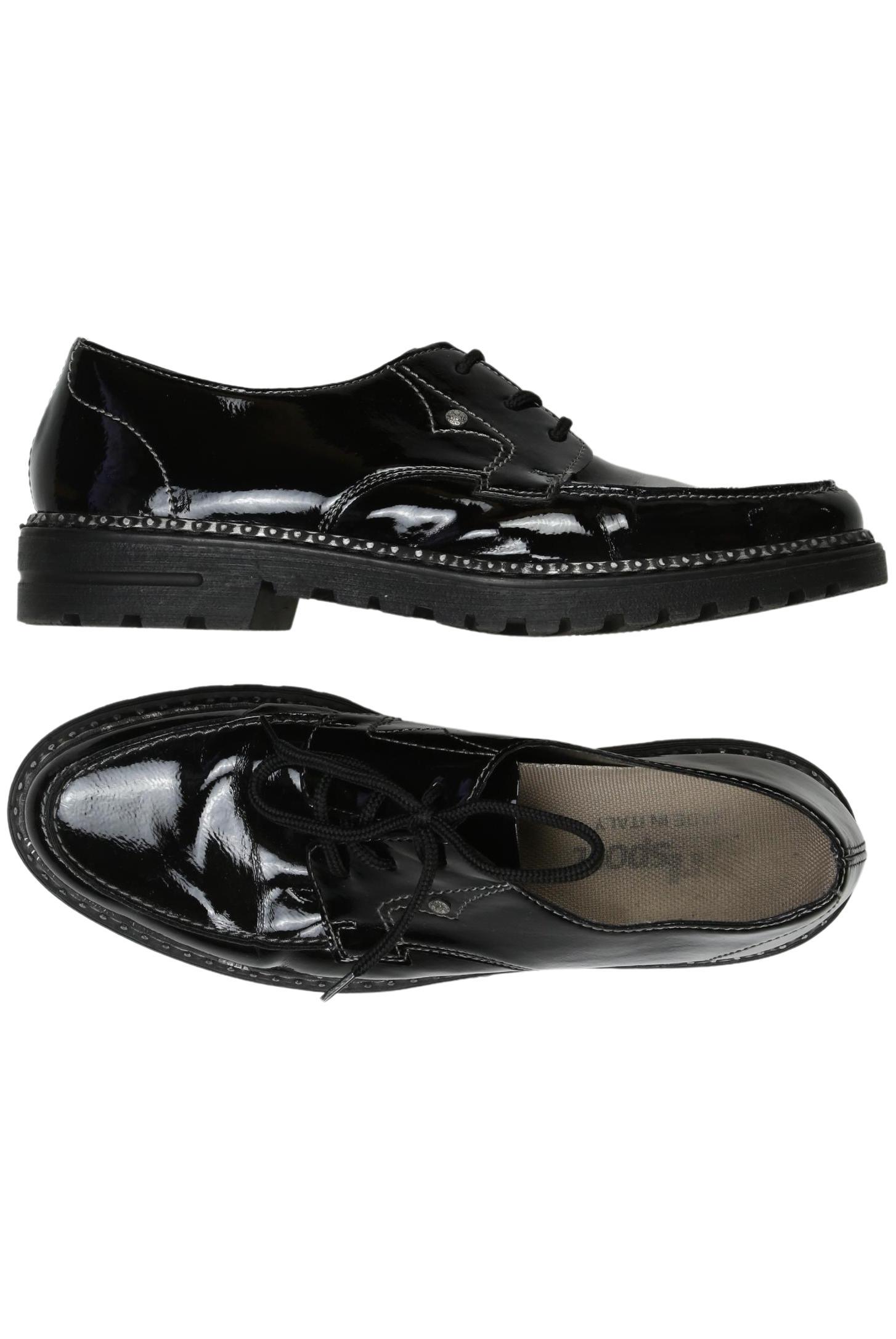 

Rieker Damen Halbschuh, schwarz, Gr. 39