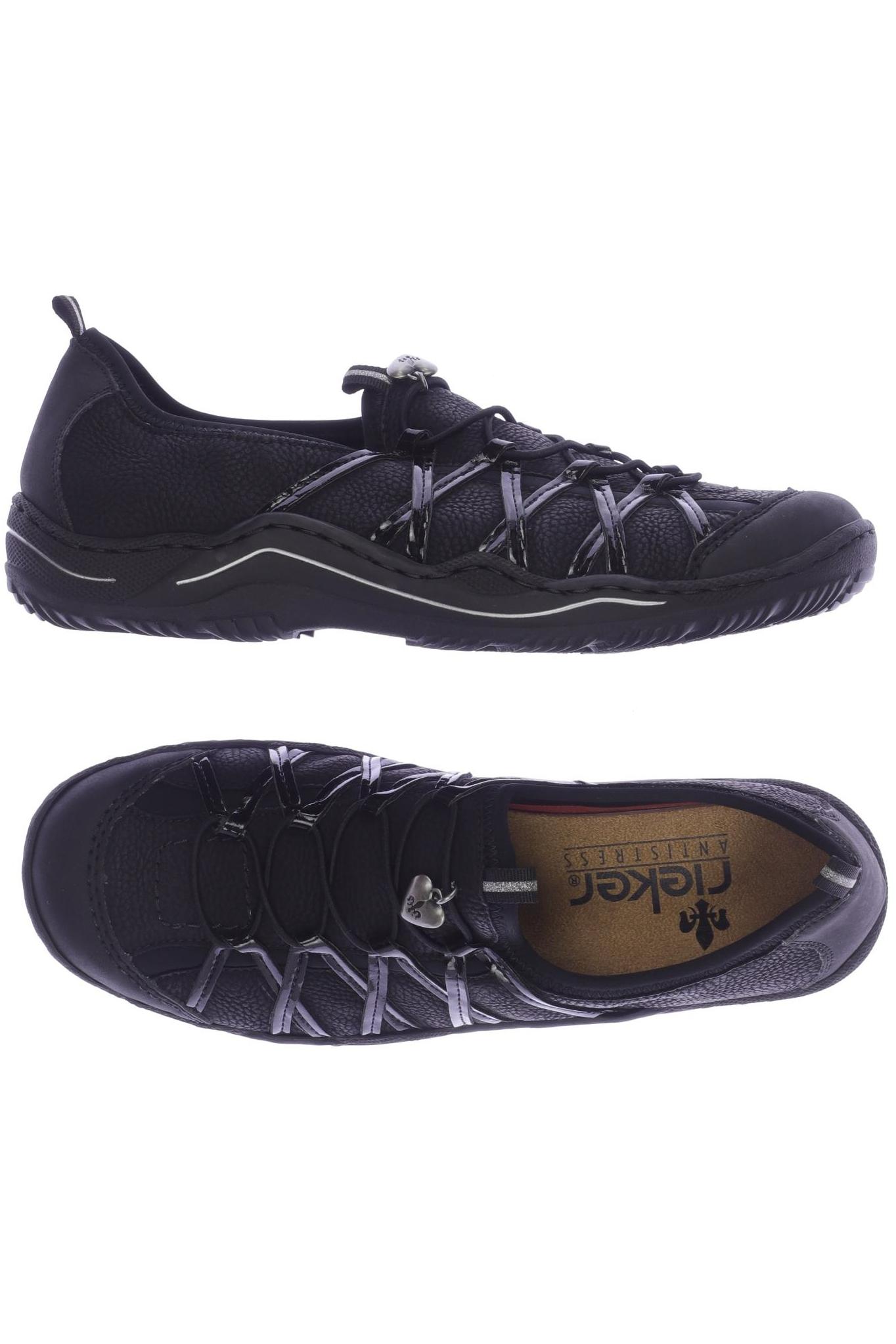 

Rieker Damen Halbschuh, schwarz