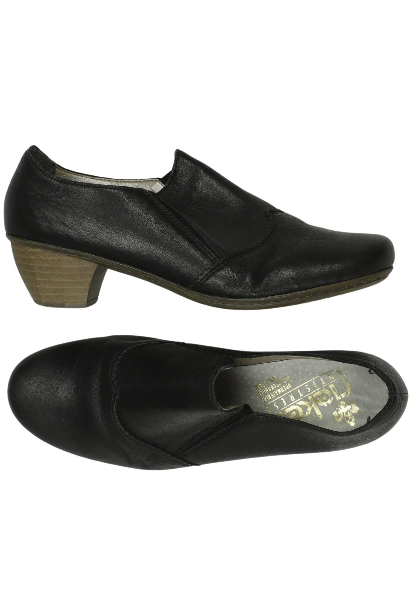 

Rieker Damen Halbschuh, schwarz, Gr. 37