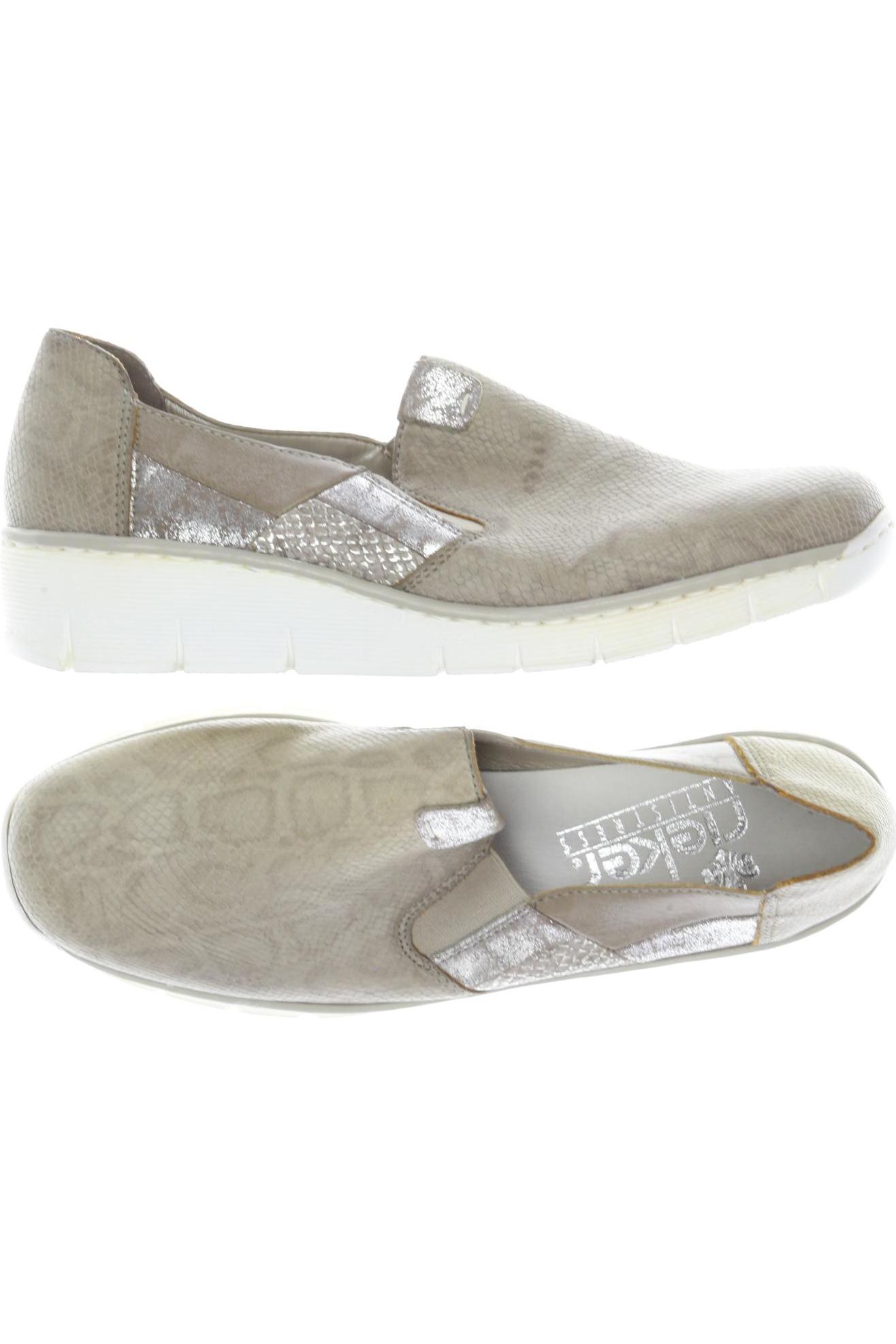 

Rieker Damen Halbschuh, beige, Gr. 38