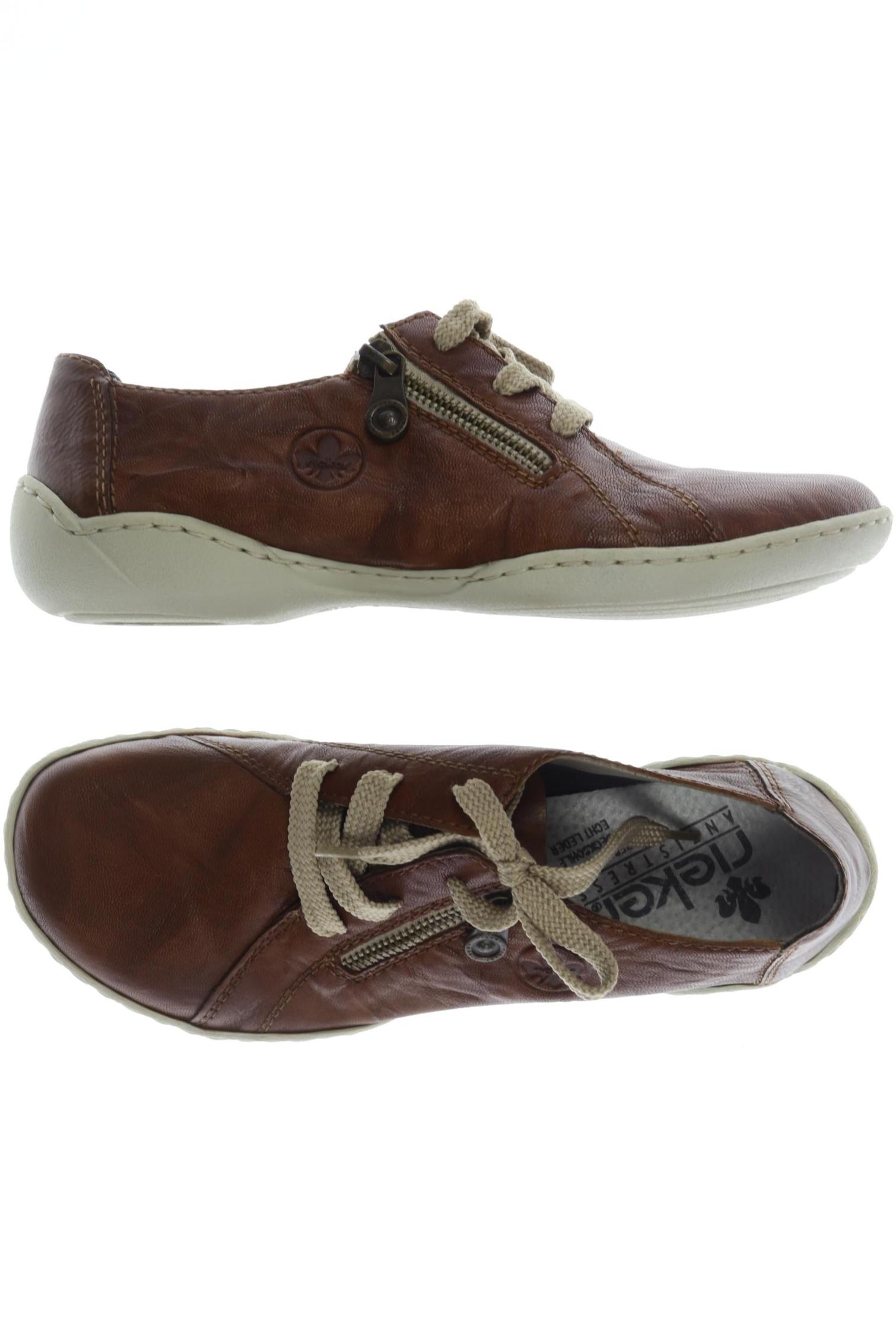 

Rieker Damen Halbschuh, braun, Gr. 38
