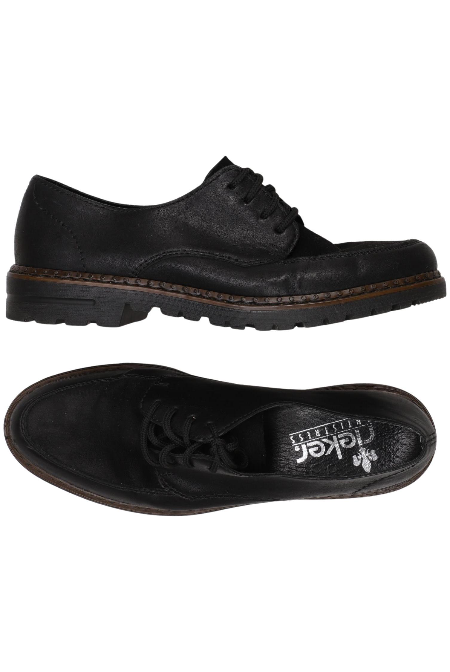 

Rieker Damen Halbschuh, schwarz, Gr. 40