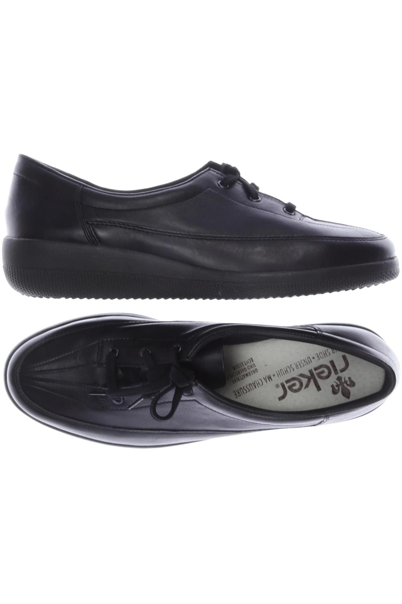 

Rieker Damen Halbschuh, schwarz, Gr. 6