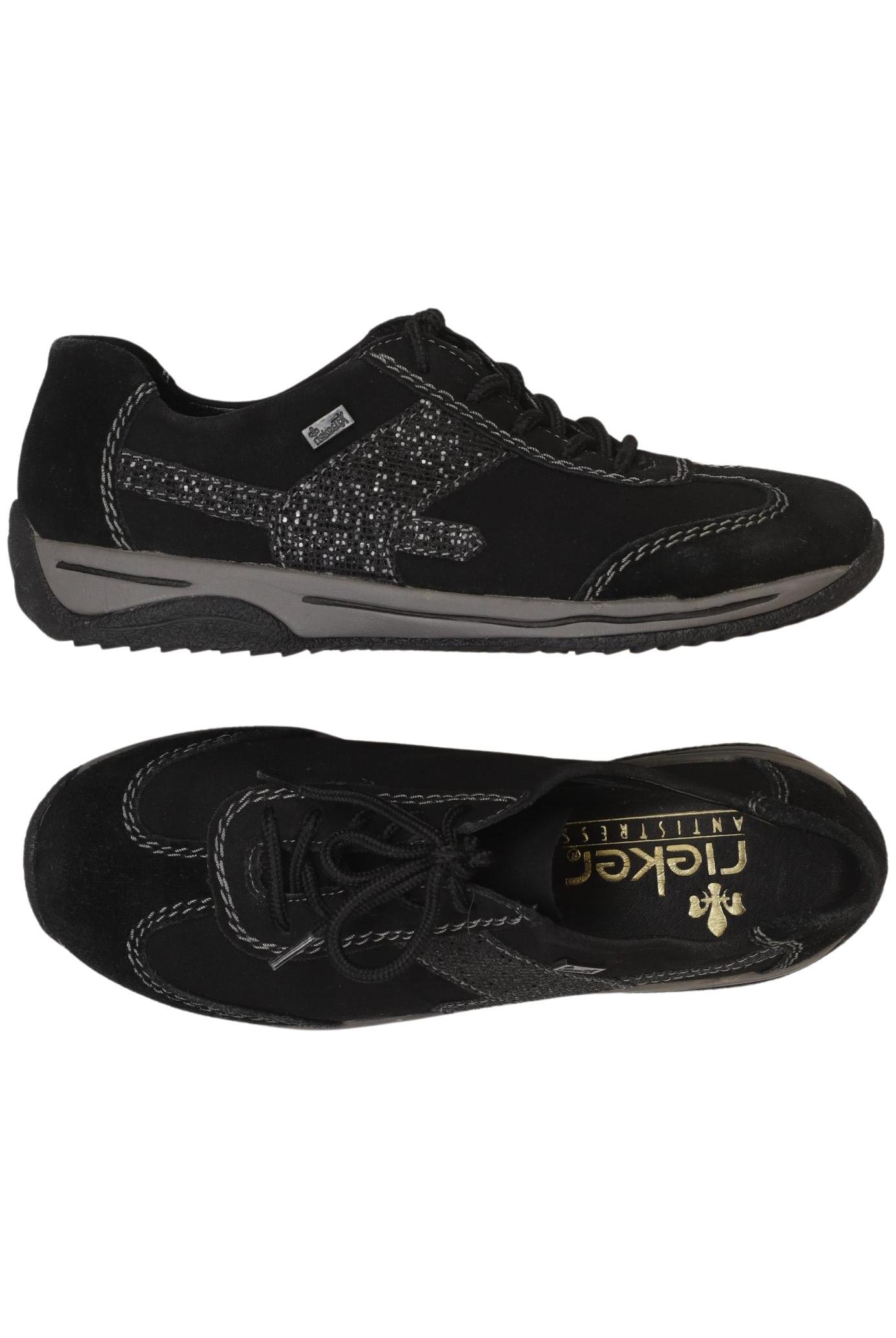 

Rieker Damen Halbschuh, schwarz, Gr. 37
