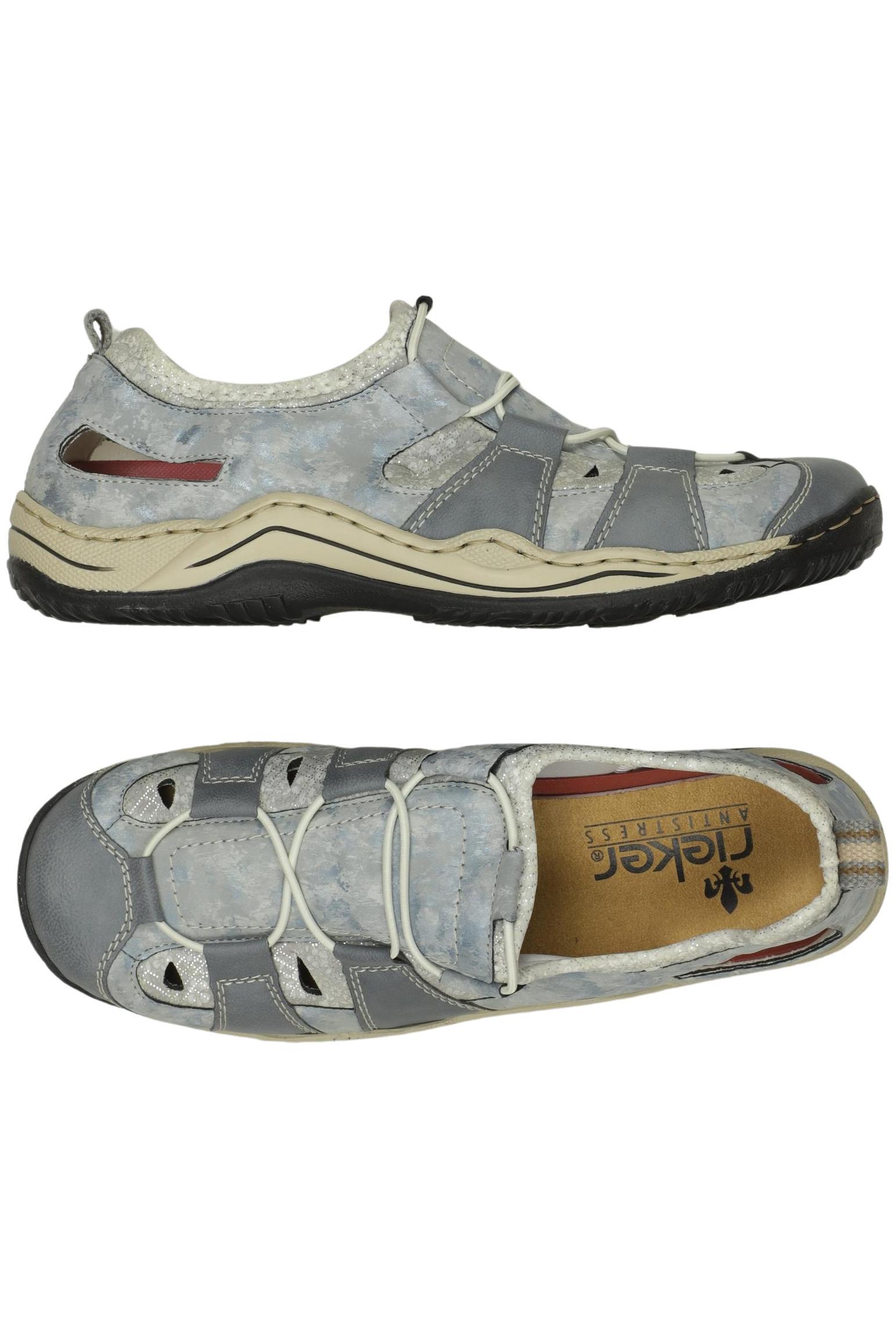 

Rieker Damen Halbschuh, hellblau, Gr. 42