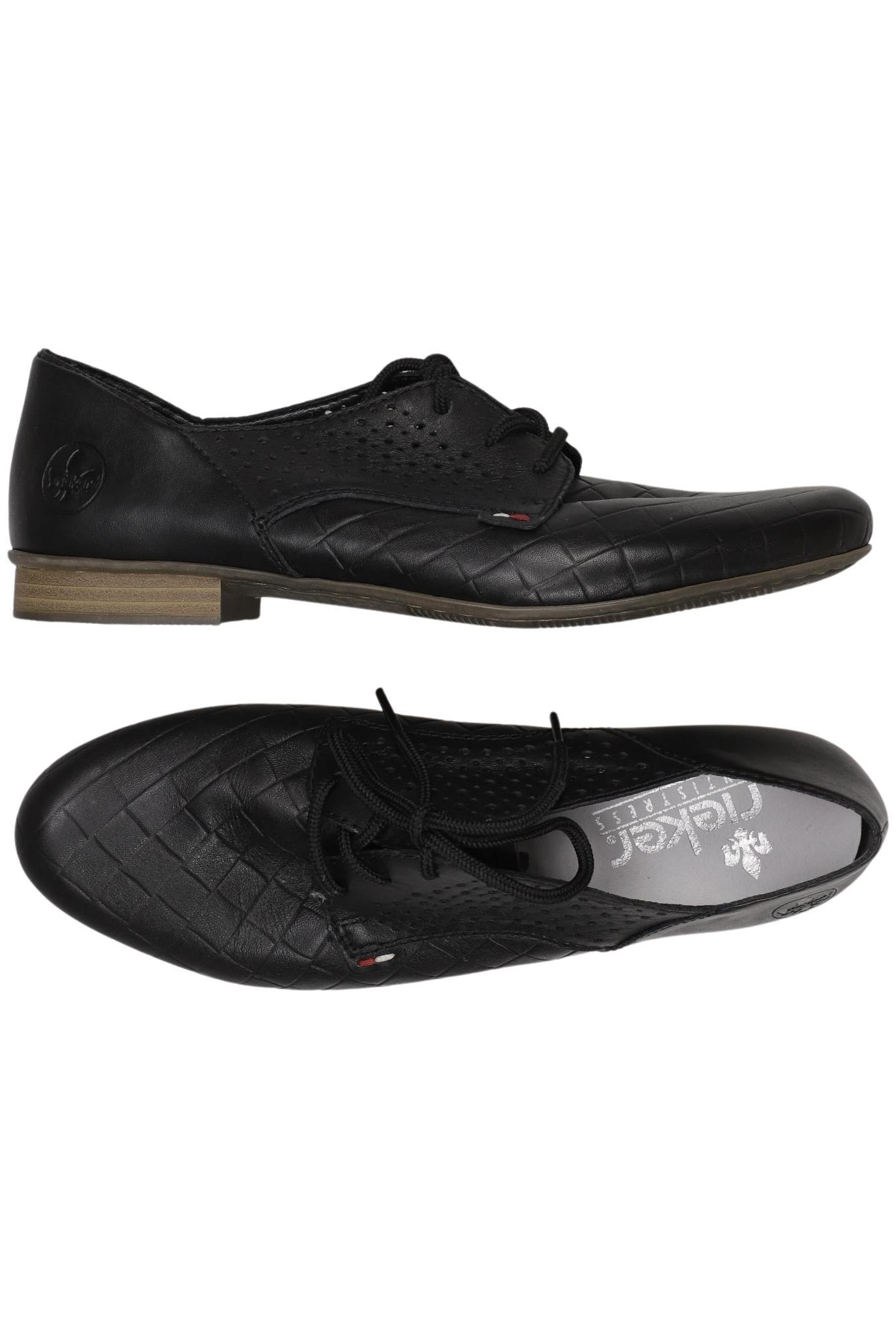 

Rieker Damen Halbschuh, schwarz, Gr. 41