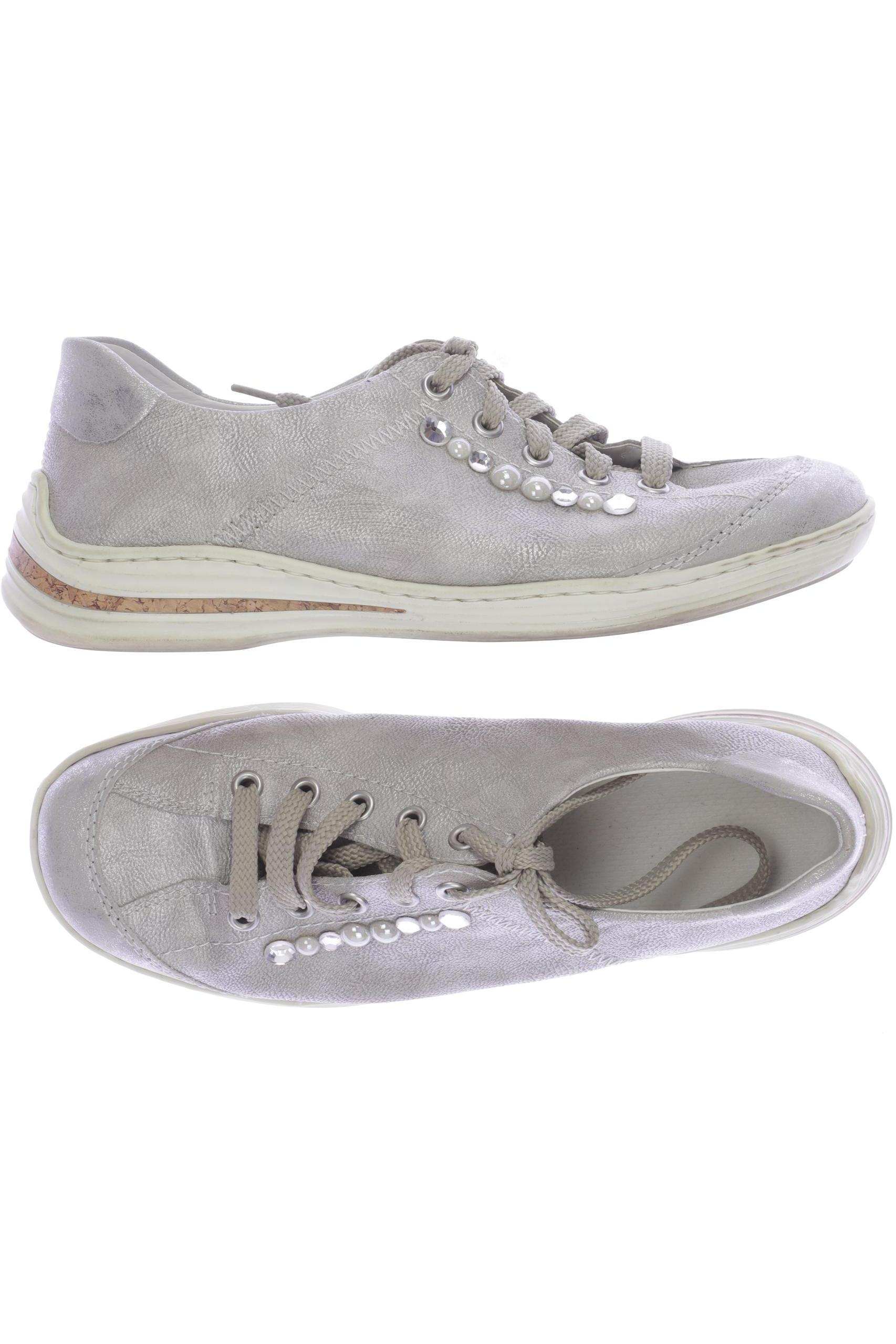 

Rieker Damen Halbschuh, grau, Gr. 38