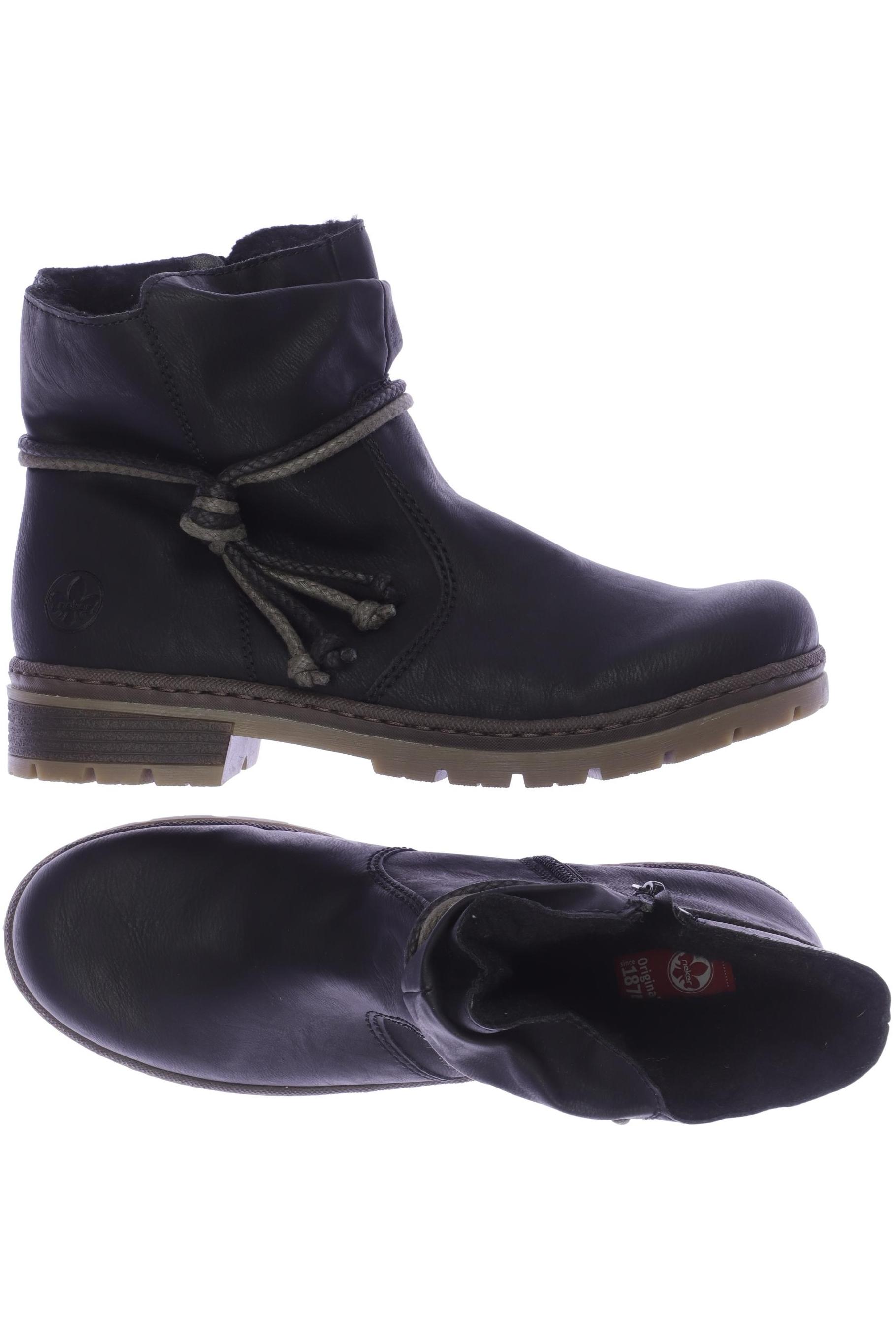 

Rieker Damen Halbschuh, schwarz, Gr. 42