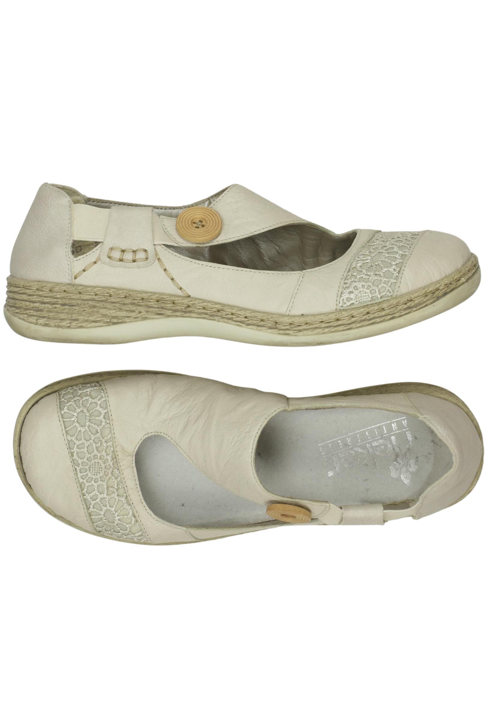 

Rieker Damen Halbschuh, beige, Gr. 39