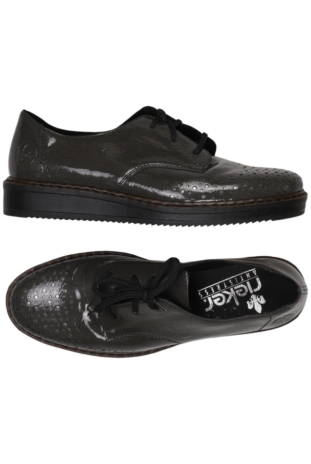 

Rieker Damen Halbschuh, grün, Gr. 37