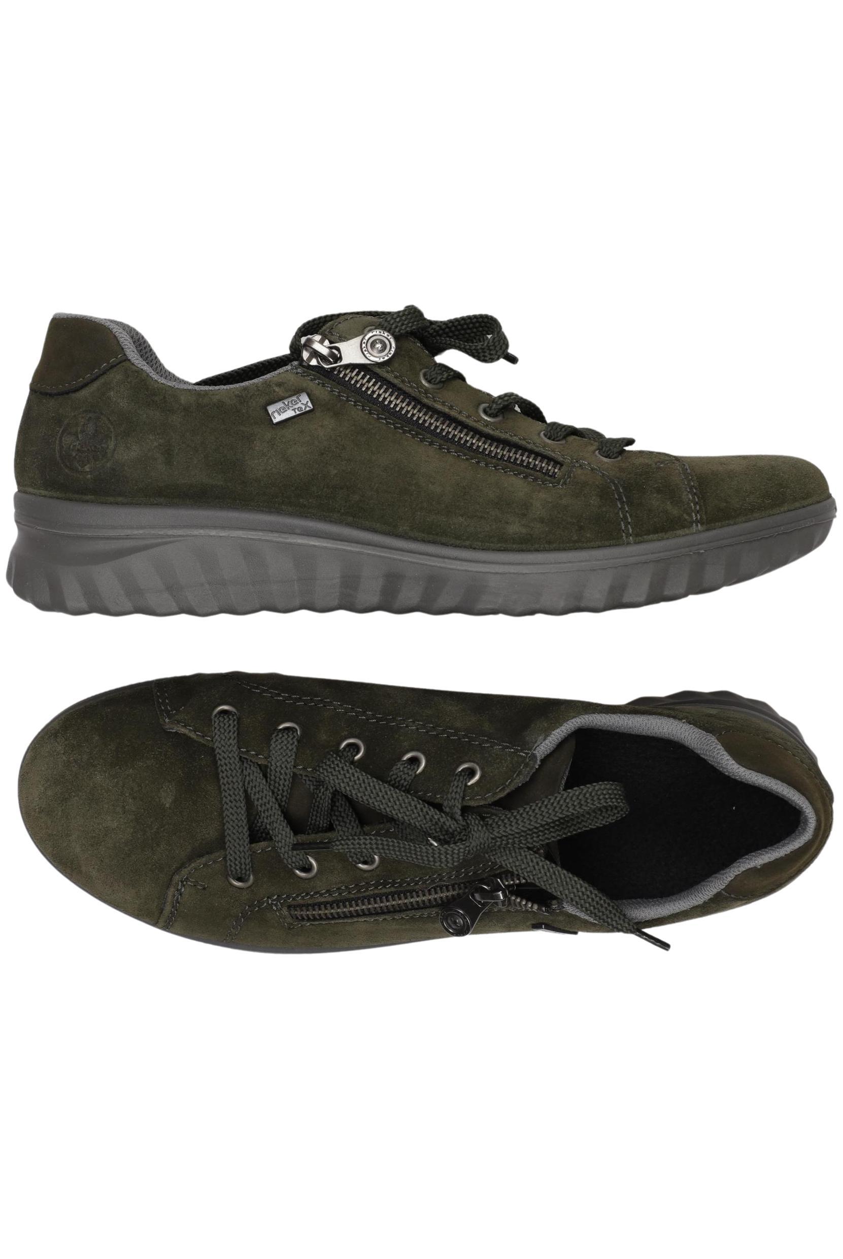 

Rieker Damen Halbschuh, grün, Gr. 42