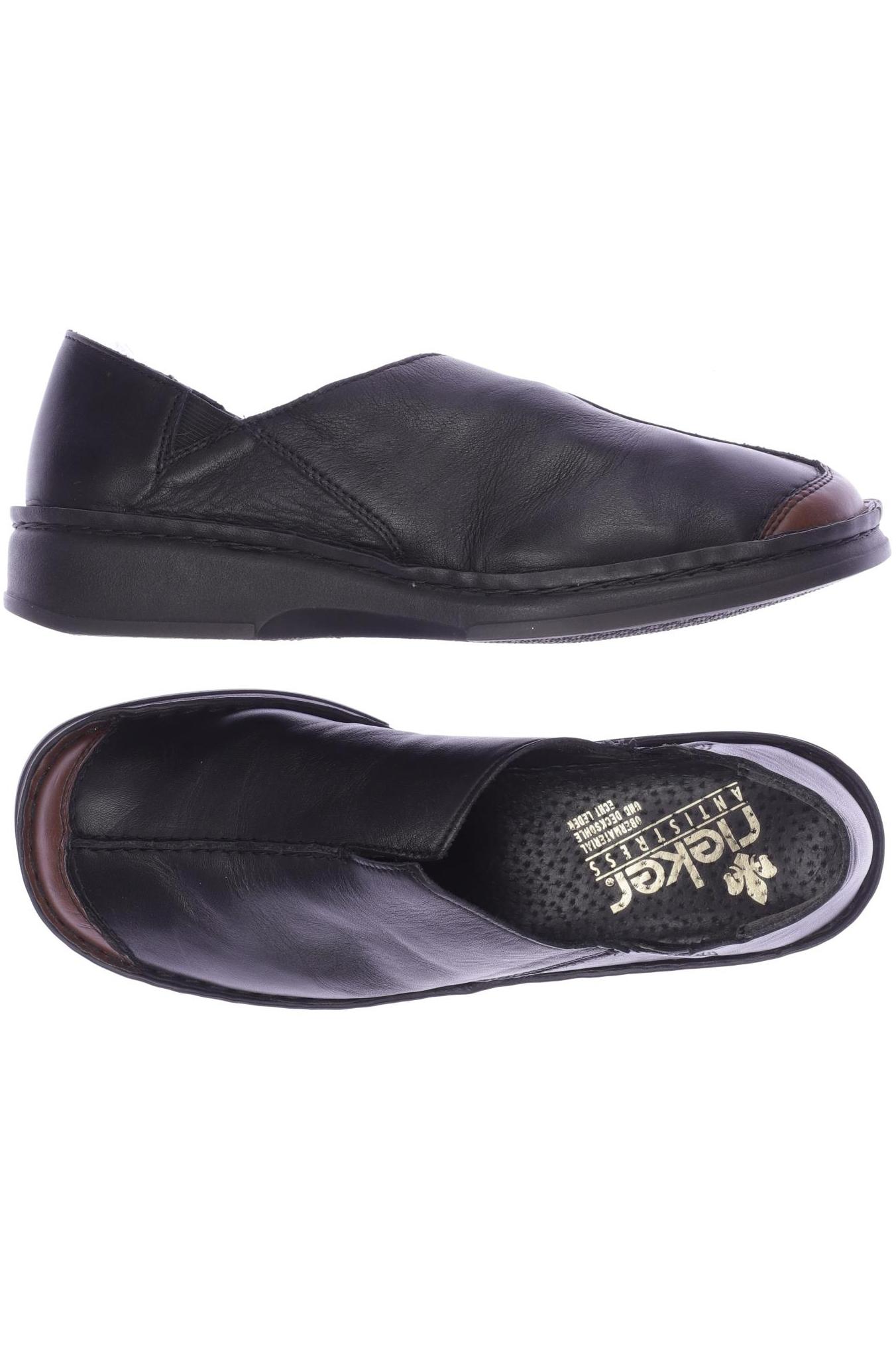 

Rieker Damen Halbschuh, schwarz, Gr. 39
