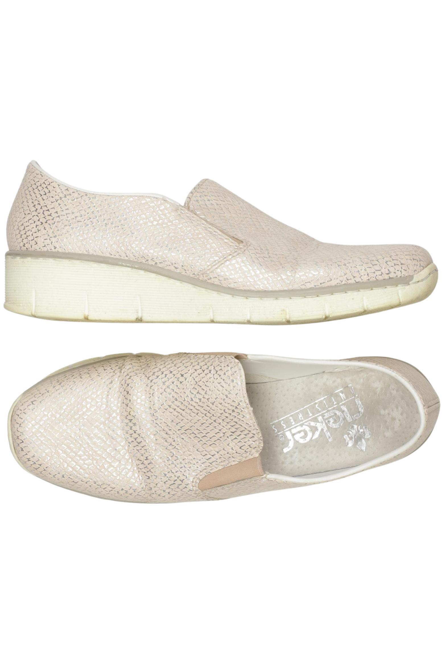 

Rieker Damen Halbschuh, beige, Gr. 37