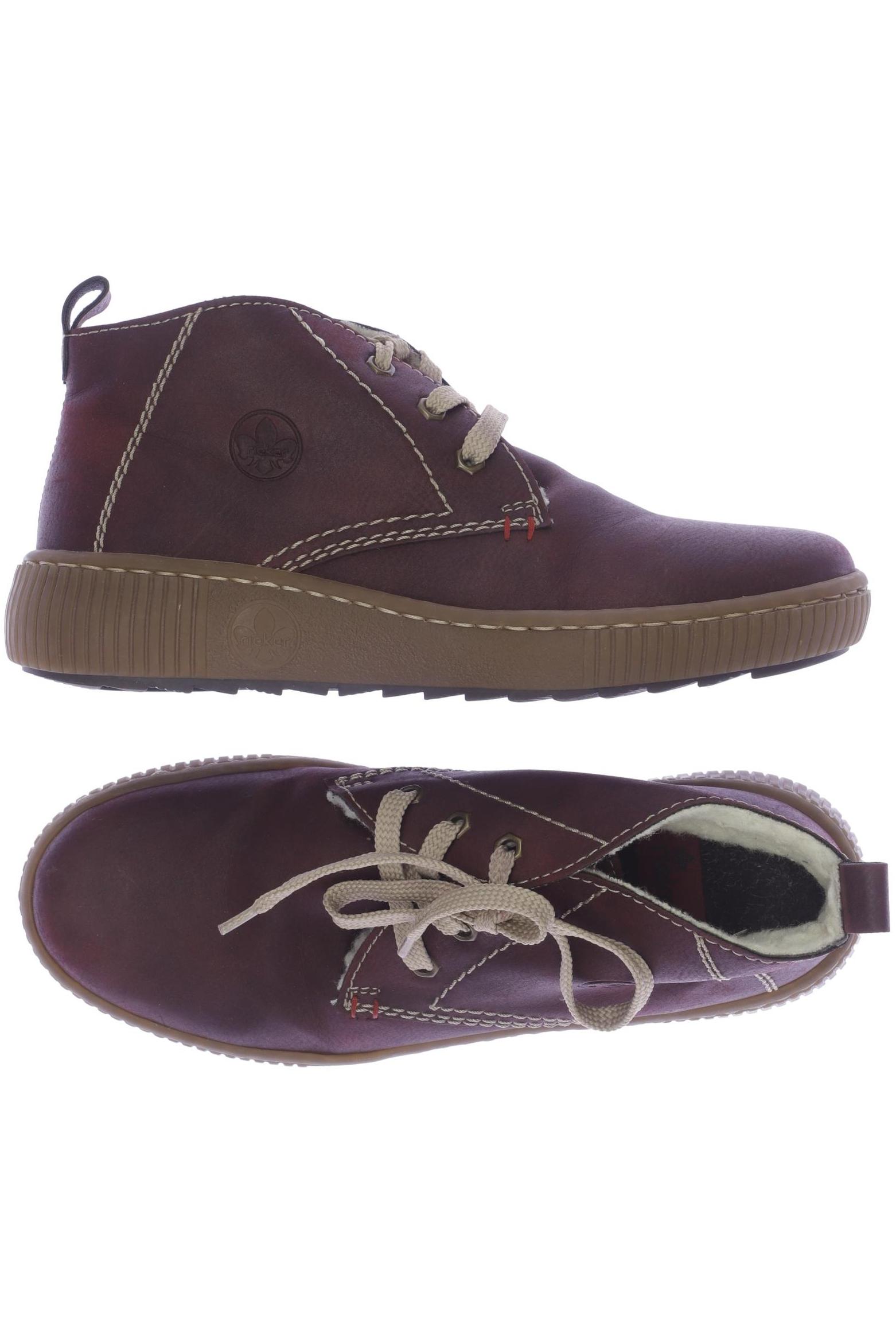 

Rieker Damen Halbschuh, bordeaux, Gr. 38