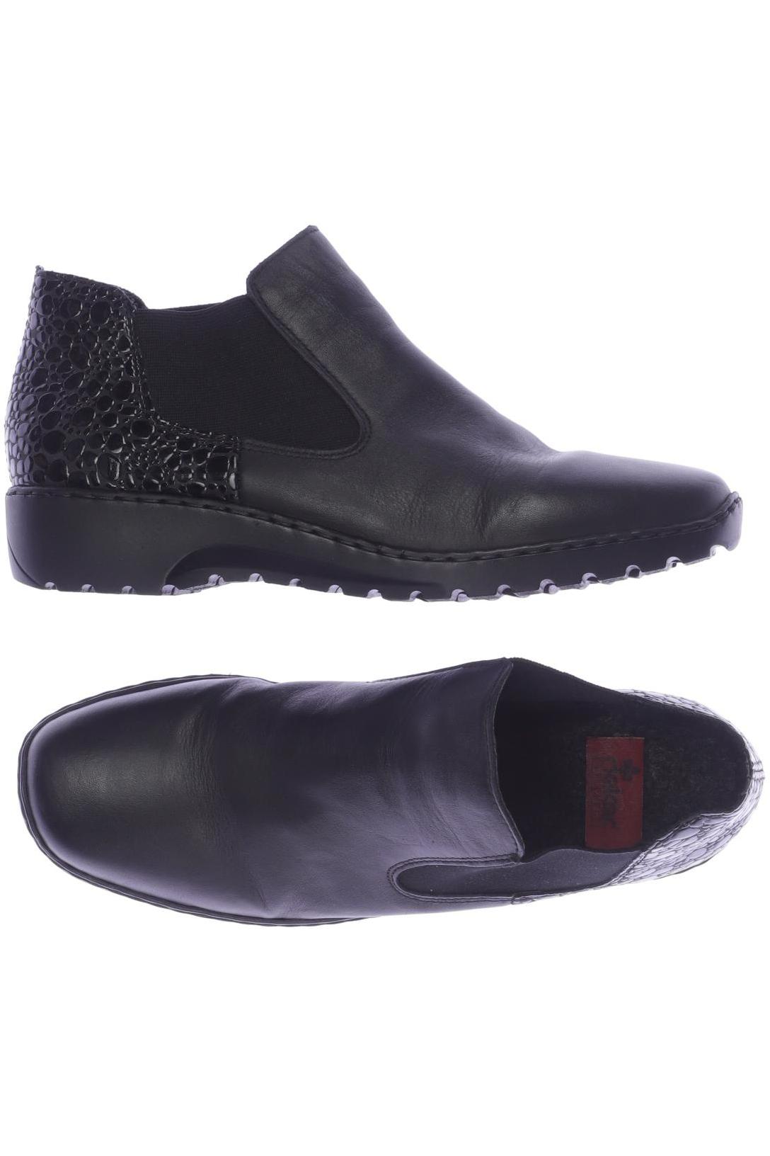 

Rieker Damen Halbschuh, schwarz, Gr. 38