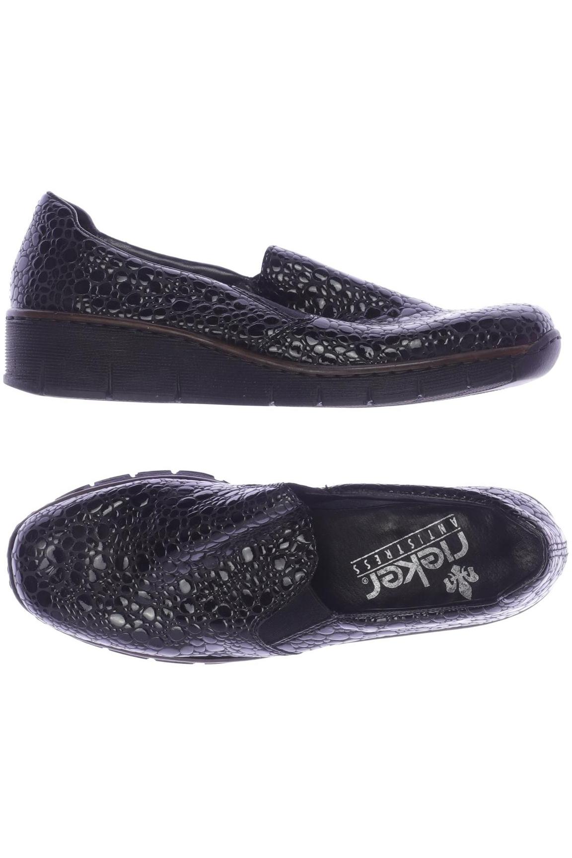 

Rieker Damen Halbschuh, schwarz