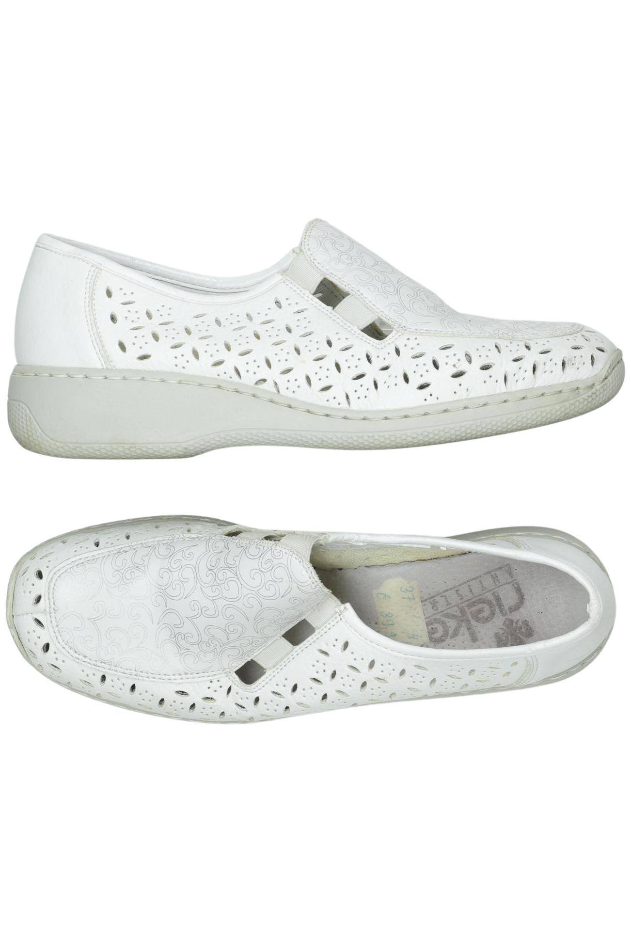 

Rieker Damen Halbschuh, weiß, Gr. 37