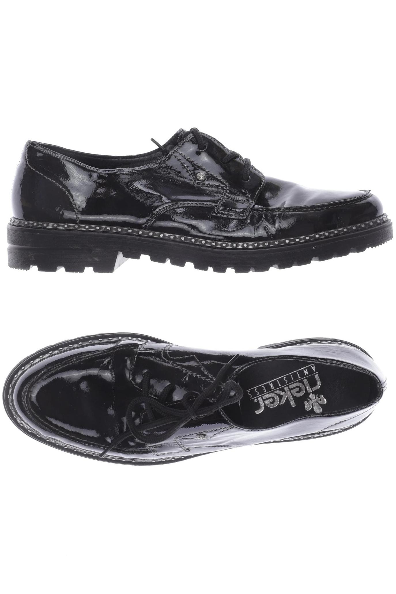 

Rieker Damen Halbschuh, schwarz