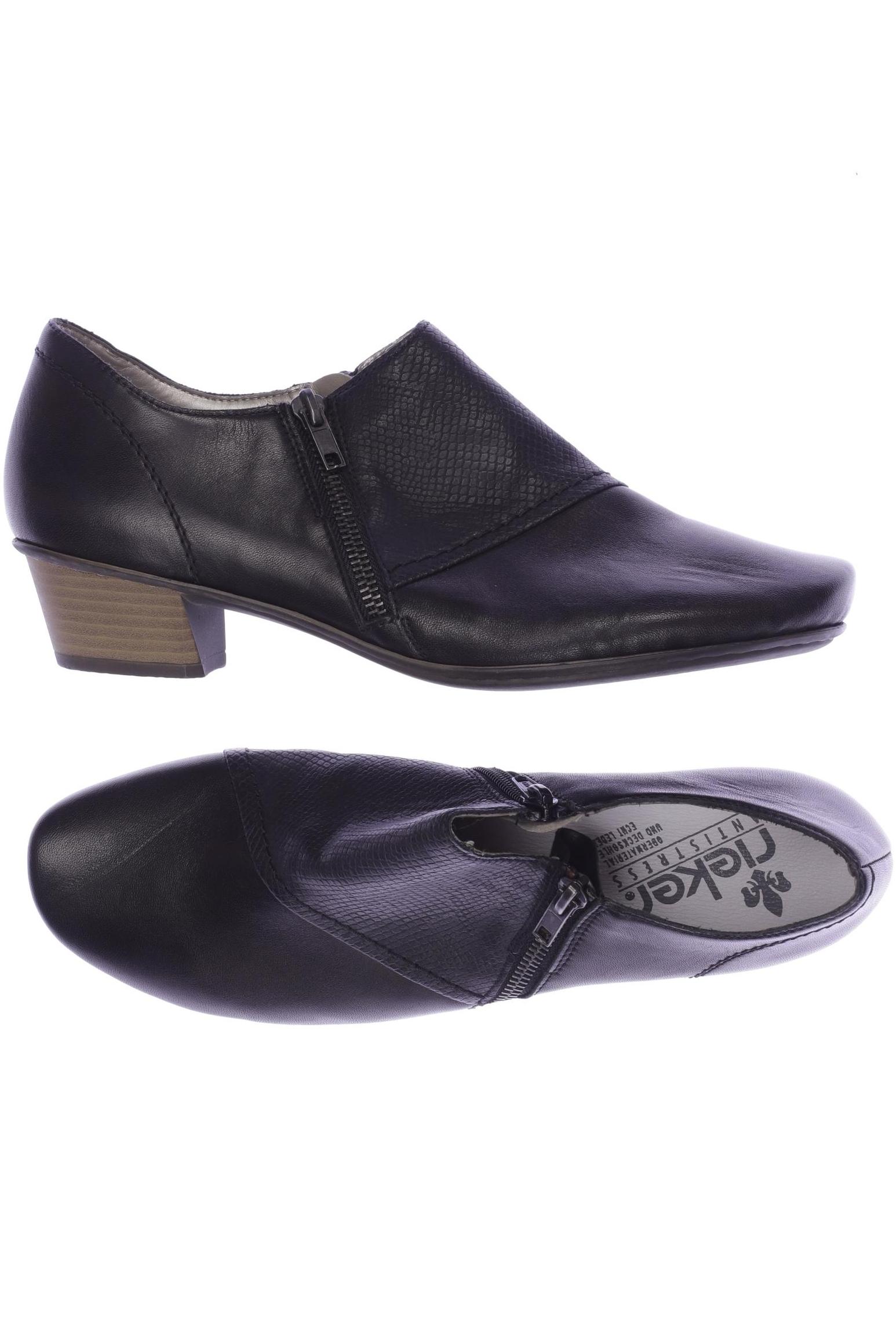 

Rieker Damen Halbschuh, schwarz, Gr. 41