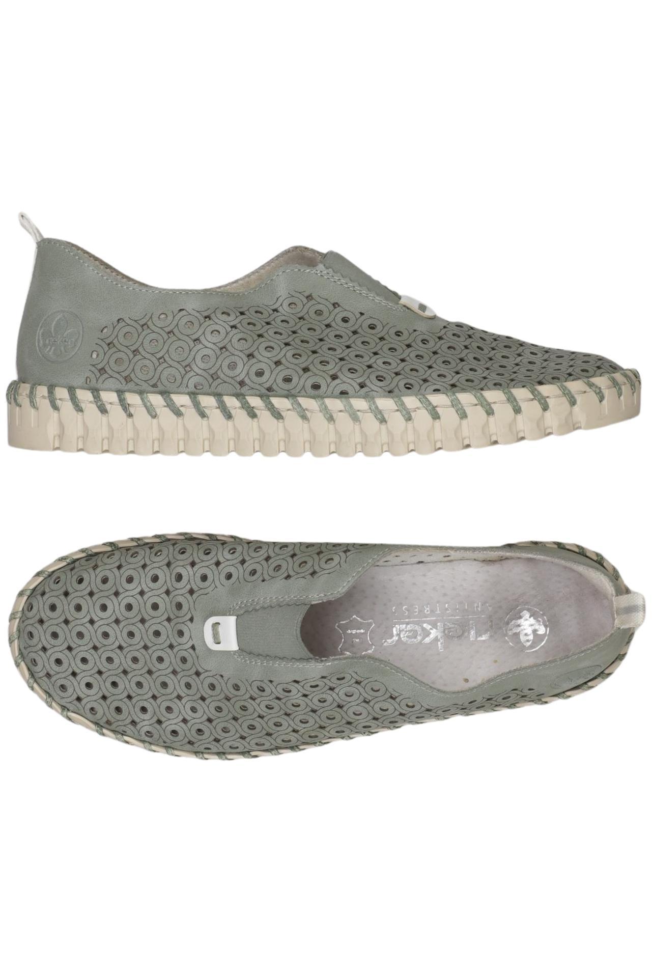 

Rieker Damen Halbschuh, grün, Gr. 38