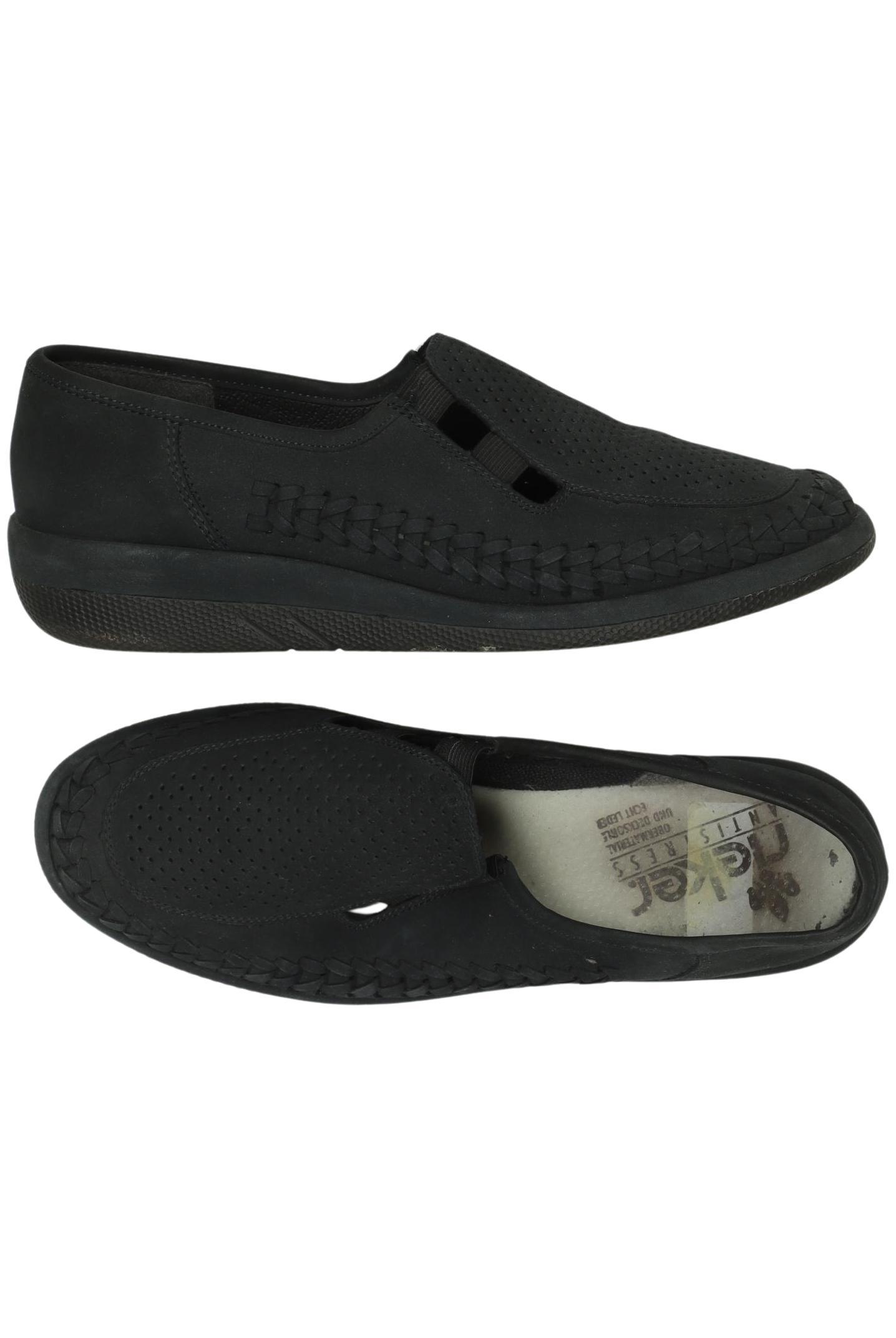

Rieker Damen Halbschuh, schwarz, Gr. 37