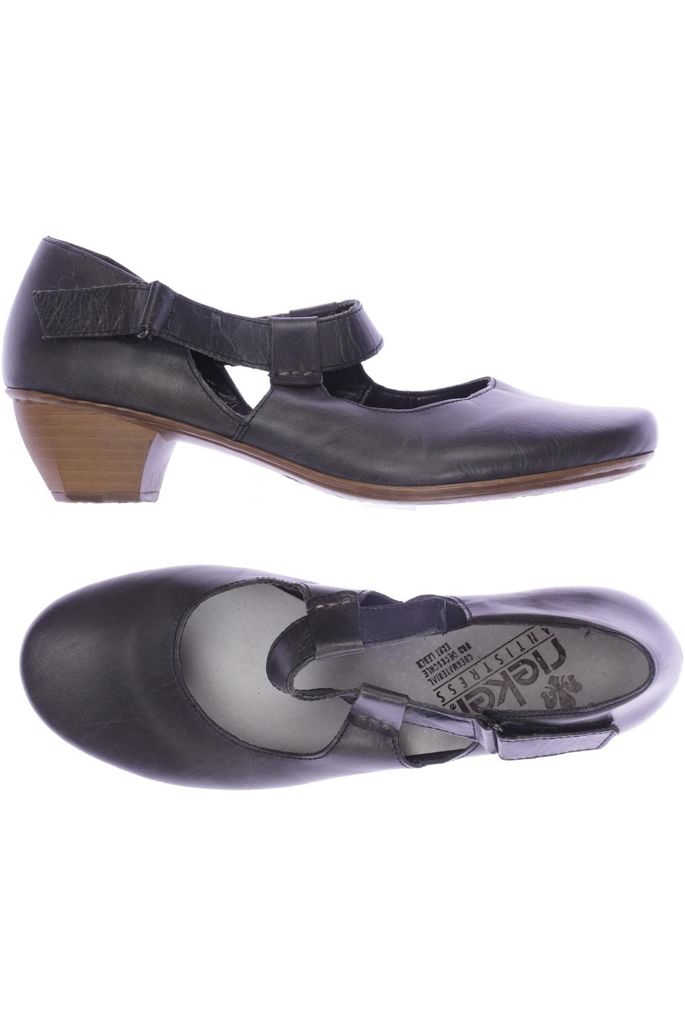 

Rieker Damen Halbschuh, grau, Gr. 39