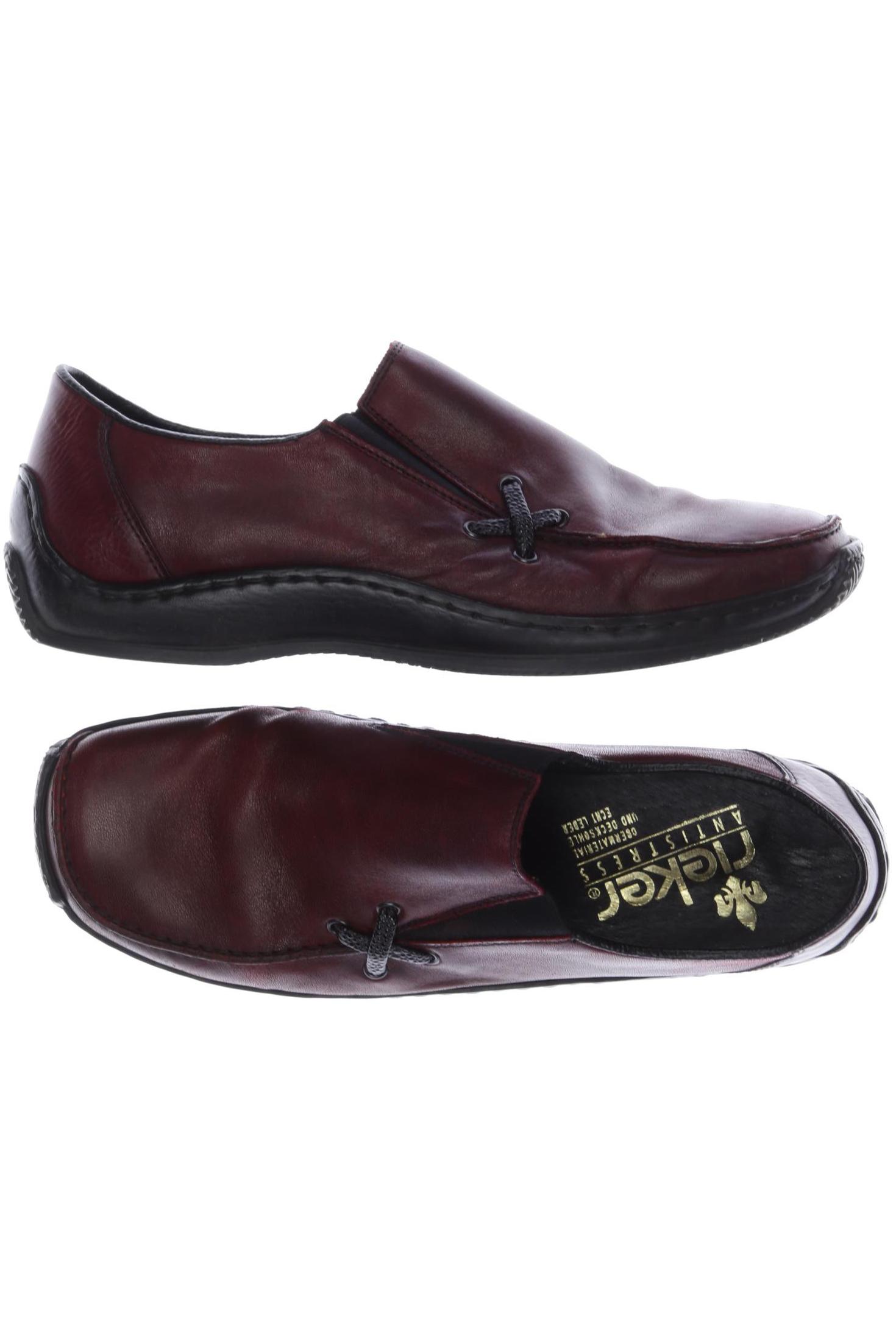 

Rieker Damen Halbschuh, bordeaux, Gr. 38