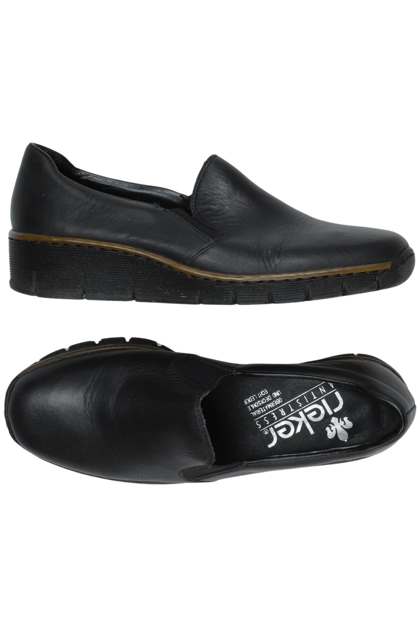 

Rieker Damen Halbschuh, schwarz, Gr. 36