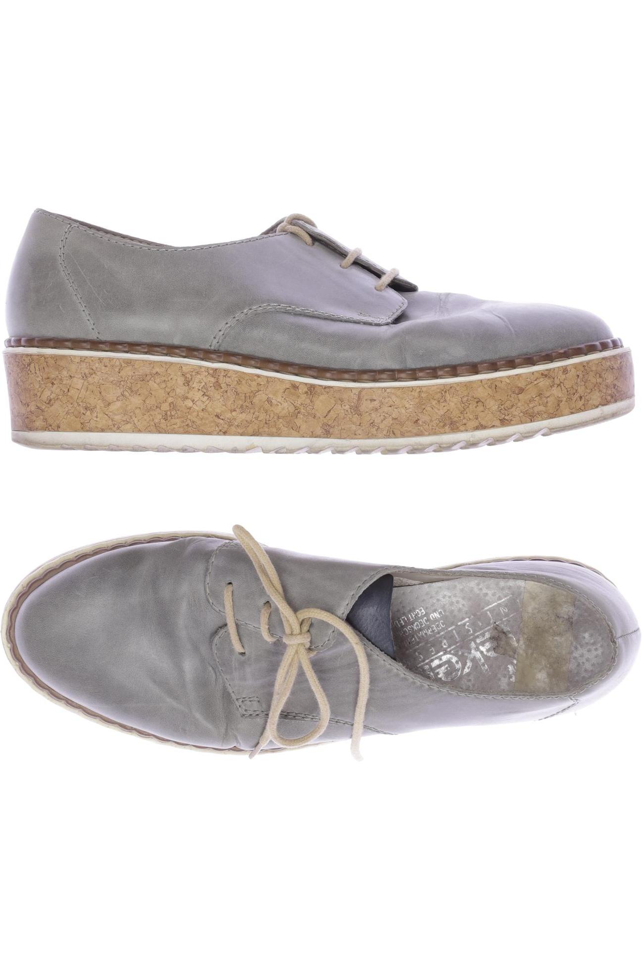 

Rieker Damen Halbschuh, grau, Gr. 37