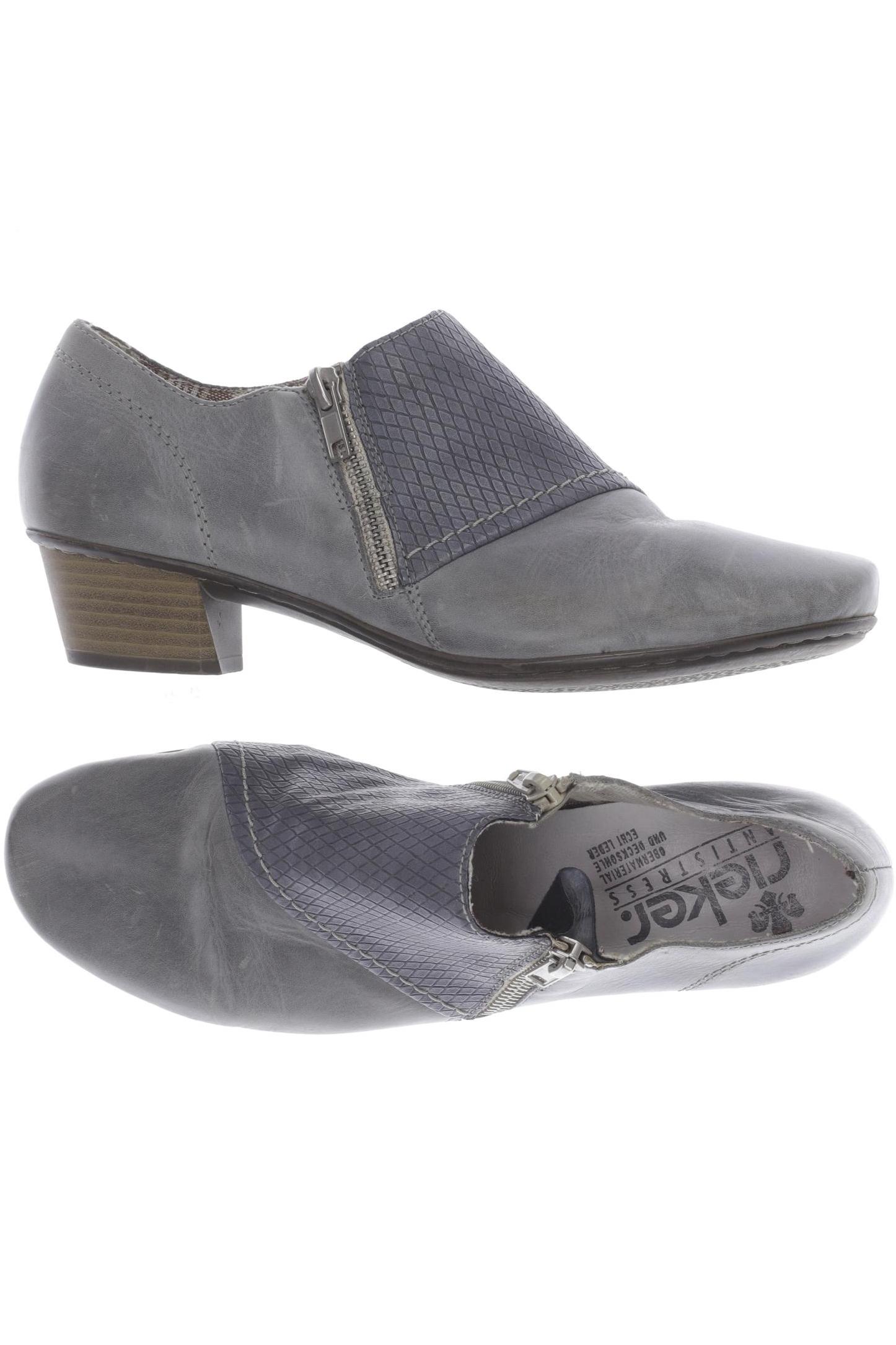 

Rieker Damen Halbschuh, grau, Gr. 39