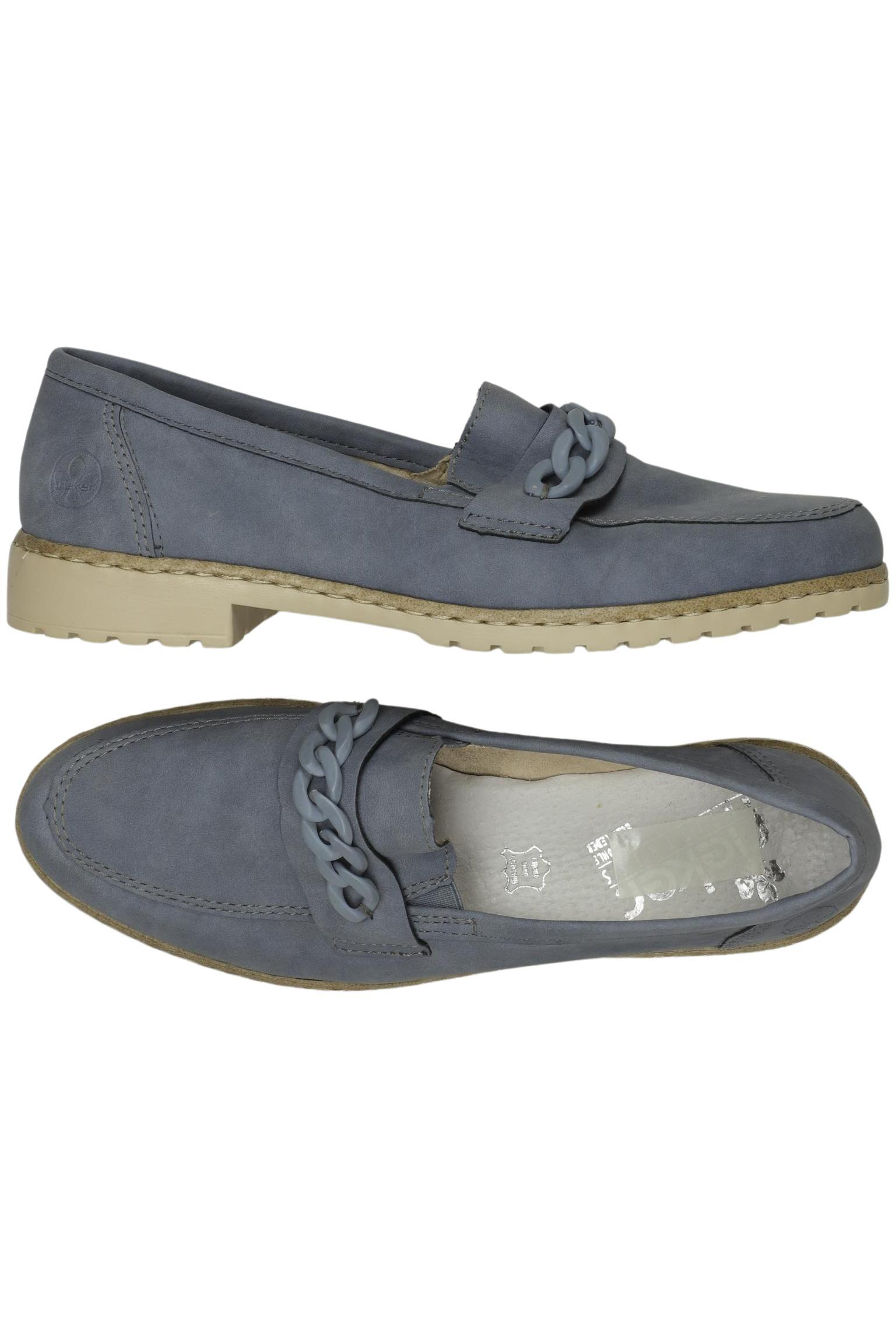 

Rieker Damen Halbschuh, blau, Gr. 39