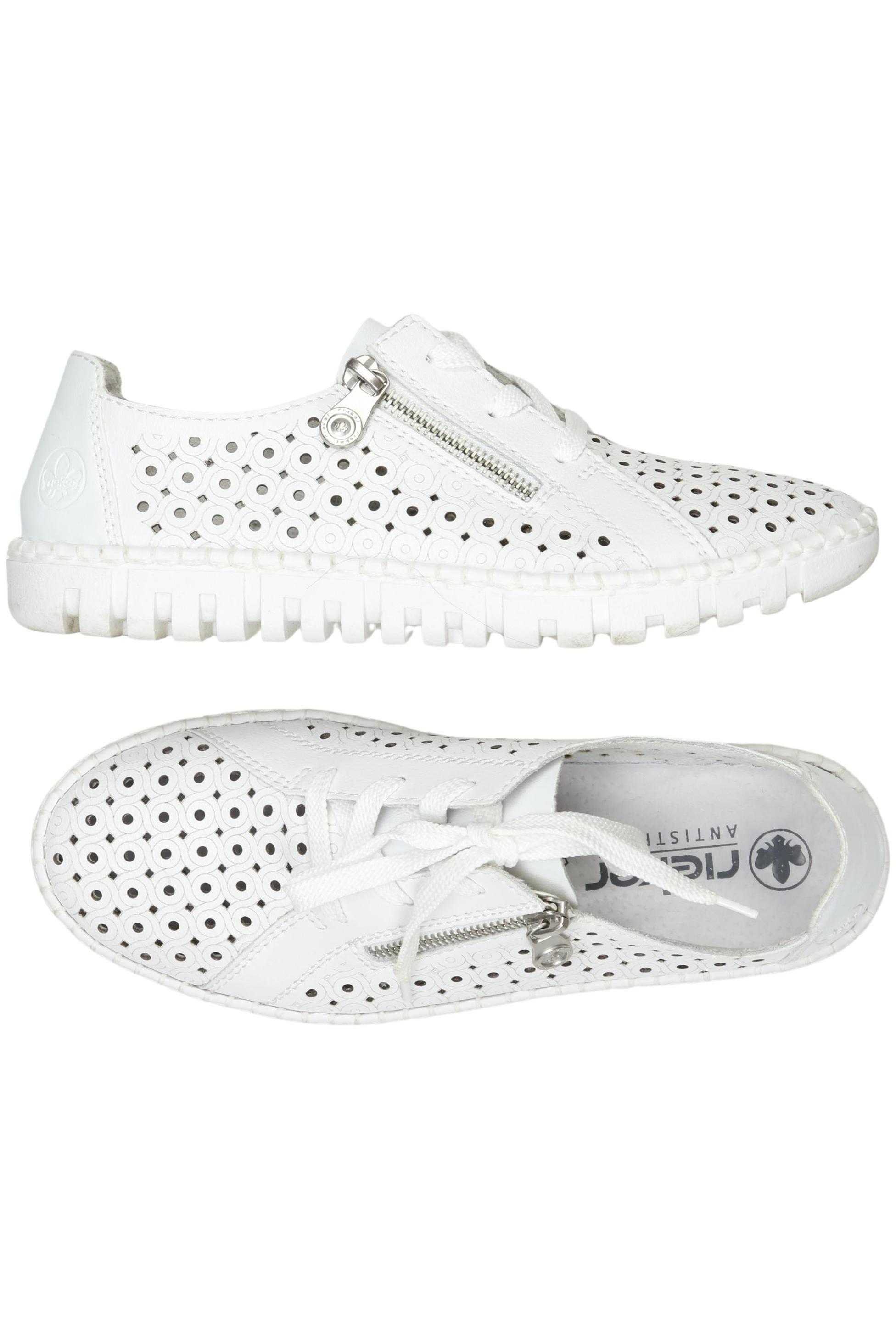 

Rieker Damen Halbschuh, weiß, Gr. 38