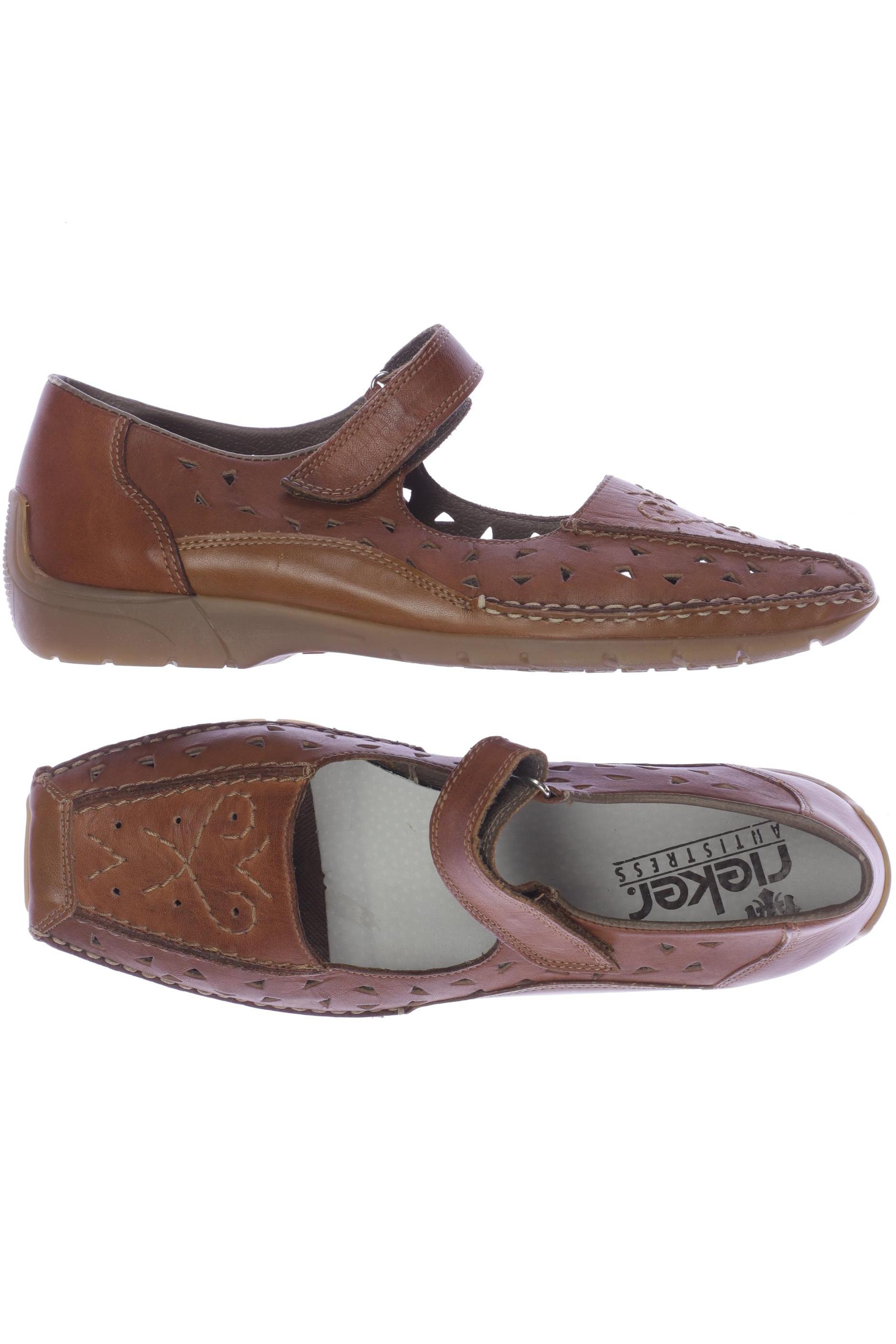 

Rieker Damen Halbschuh, braun, Gr. 39