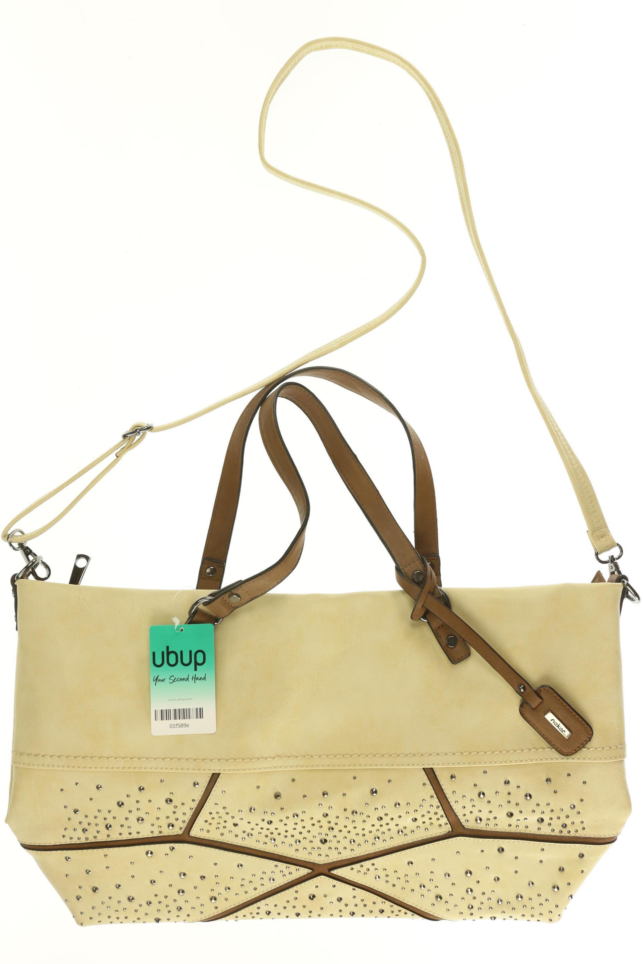 

Rieker Damen Handtasche, beige, Gr.