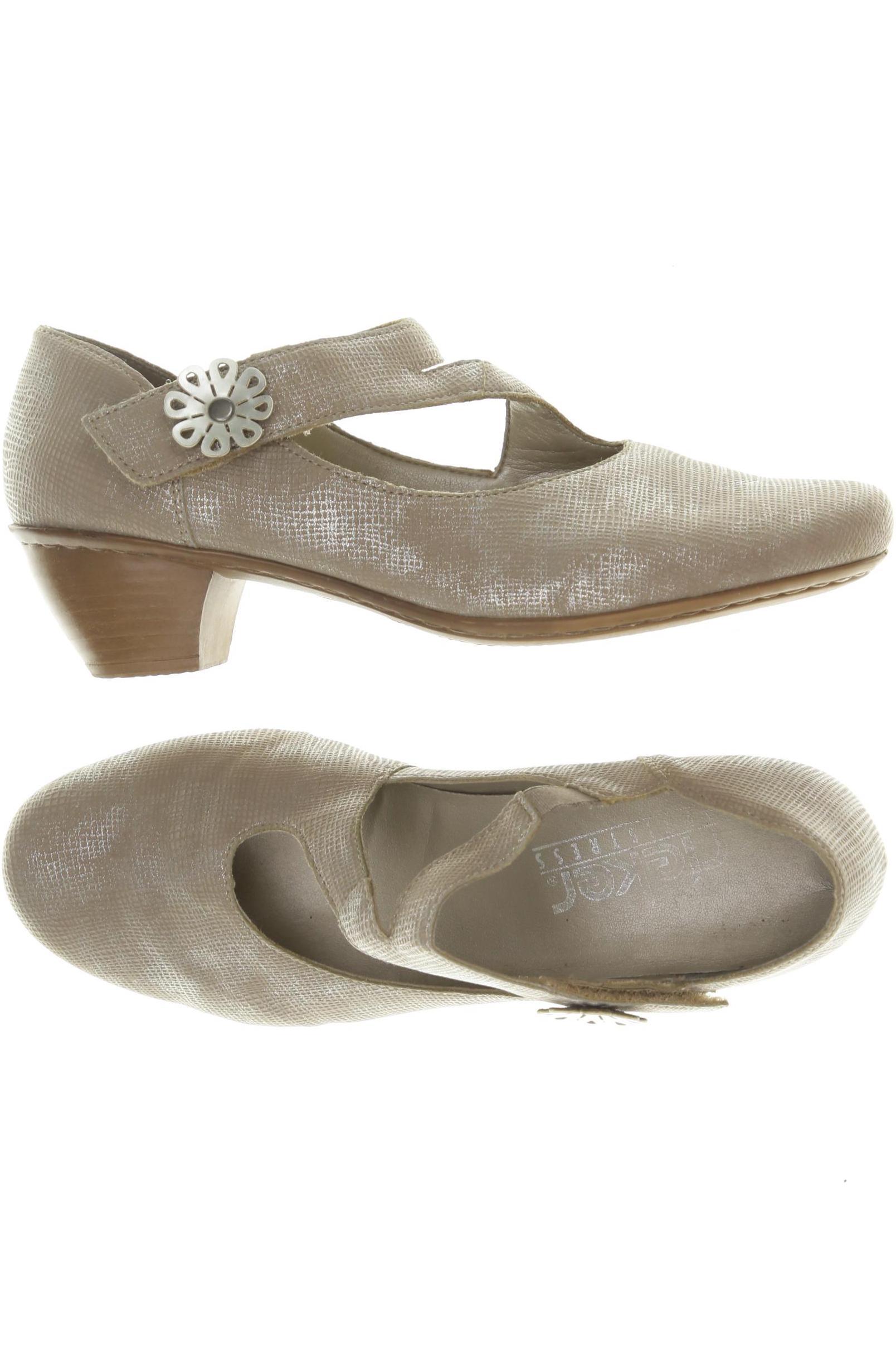 

Rieker Damen Pumps, beige, Gr. 37